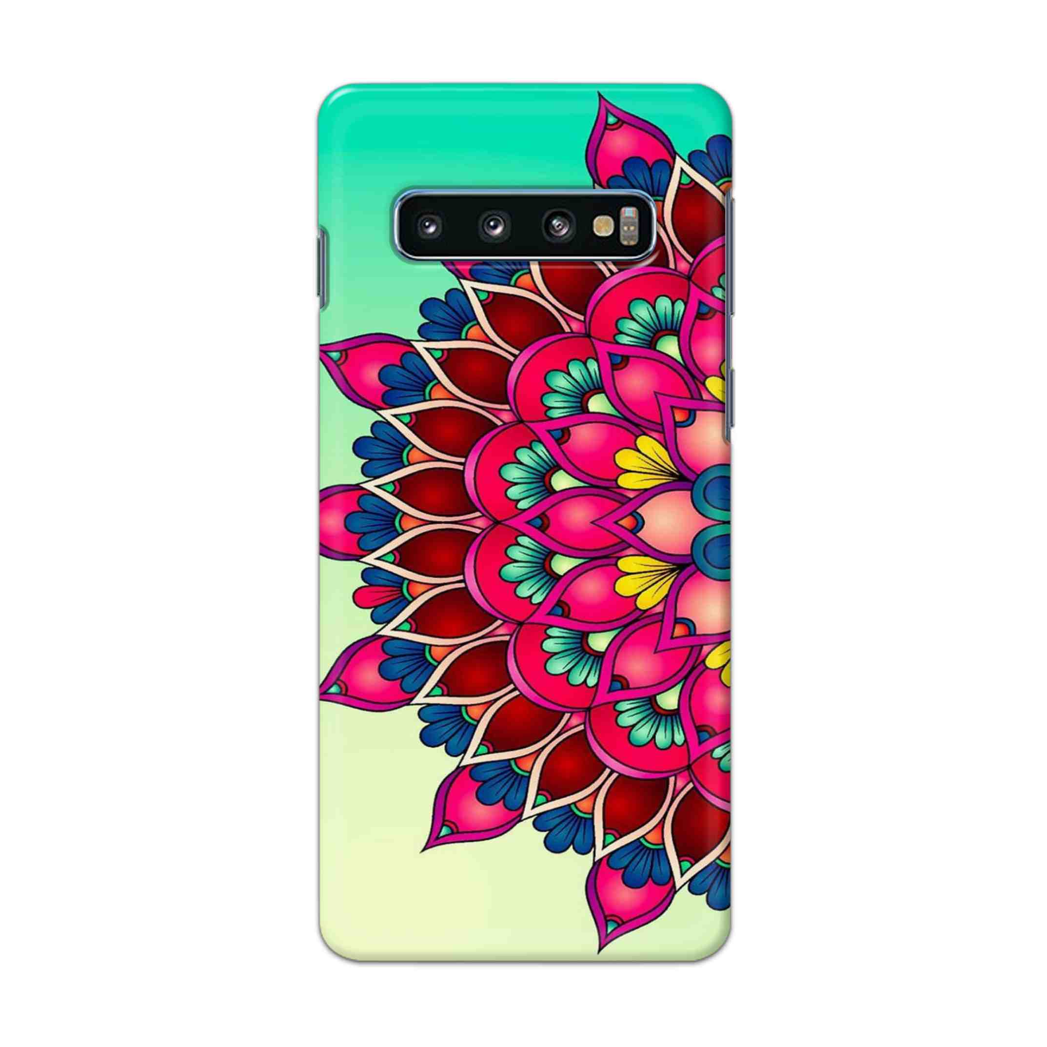 Buy Lotus Mandala Hard Back Mobile Phone Case Cover For Samsung Galaxy S10 Plus Online