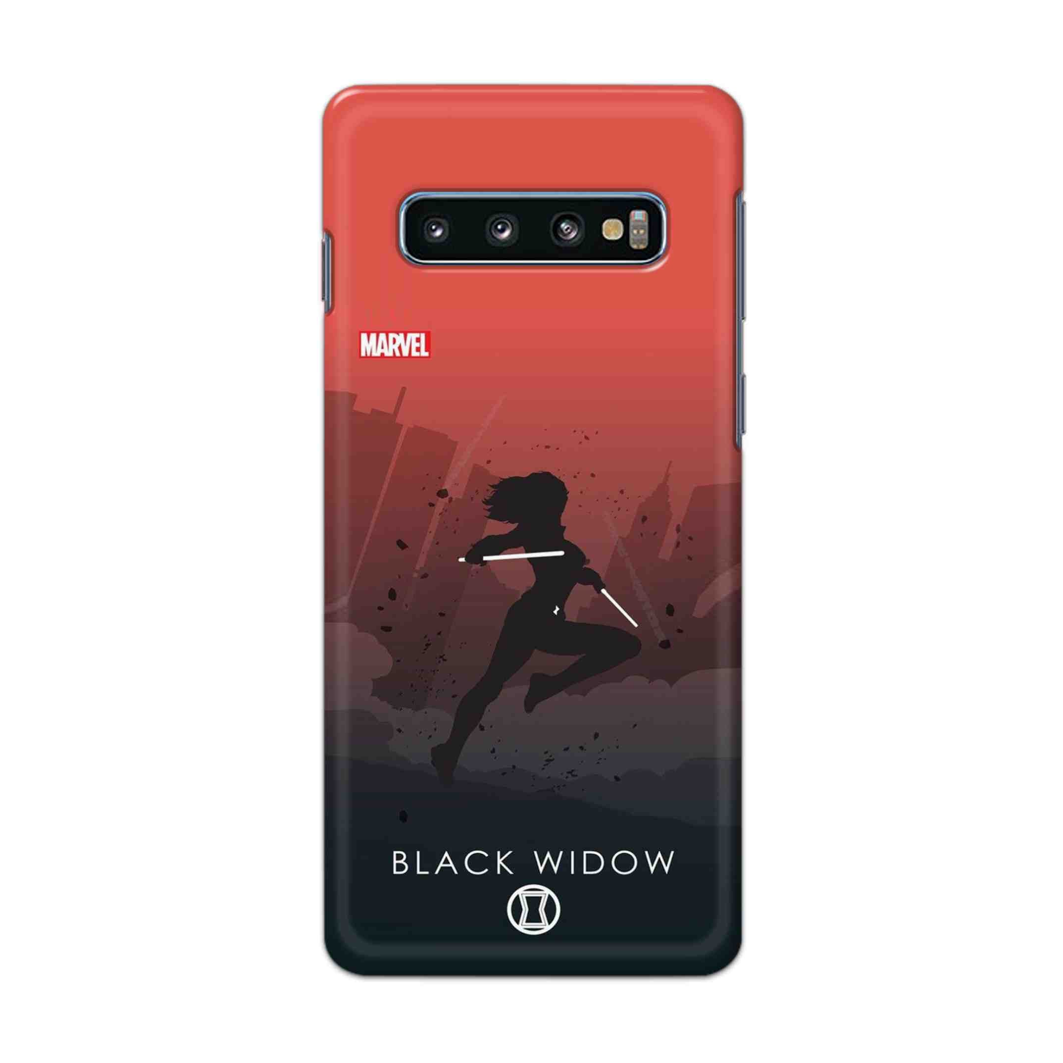 Buy Black Widow Hard Back Mobile Phone Case Cover For Samsung Galaxy S10 Plus Online