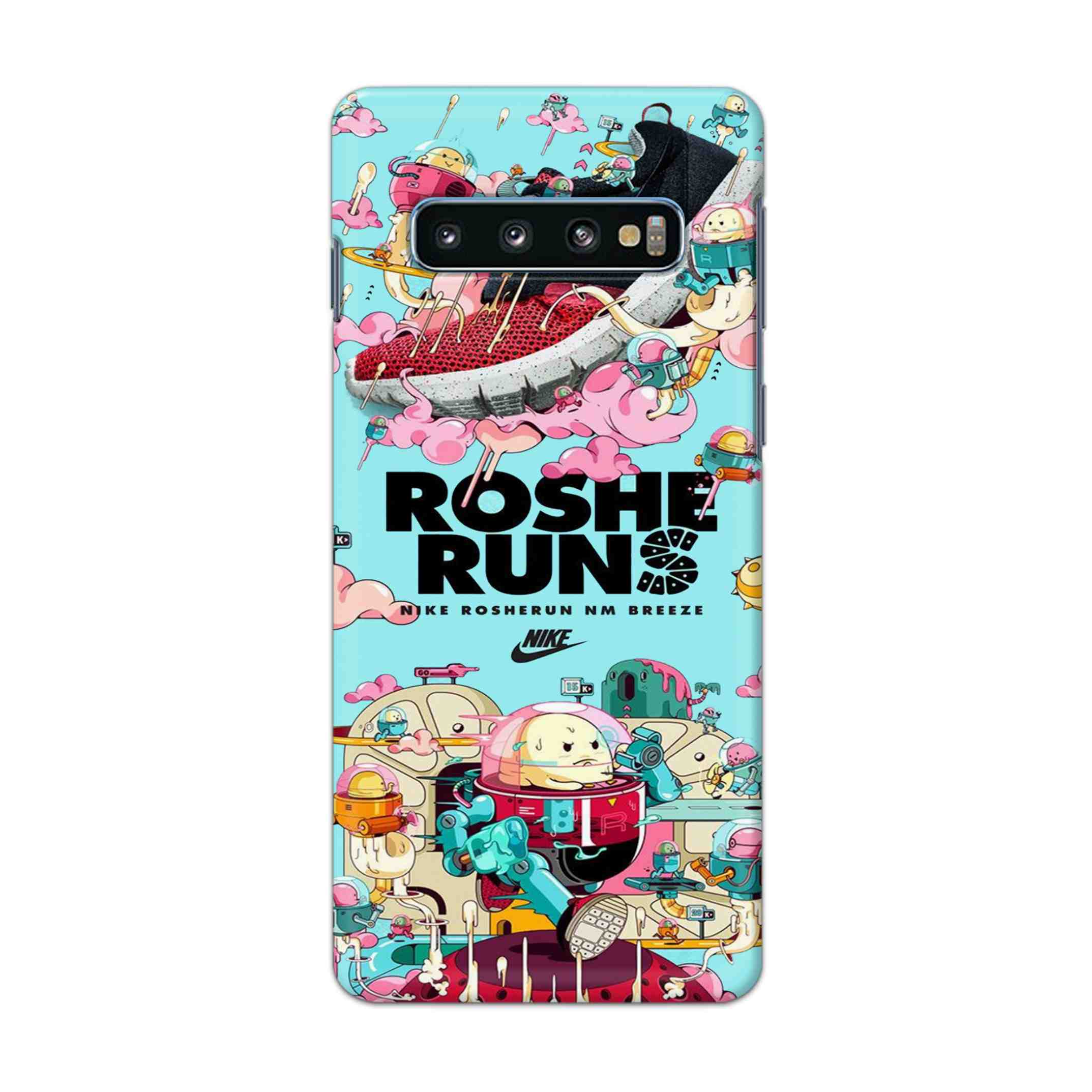 Buy Roshe Runs Hard Back Mobile Phone Case Cover For Samsung Galaxy S10 Plus Online