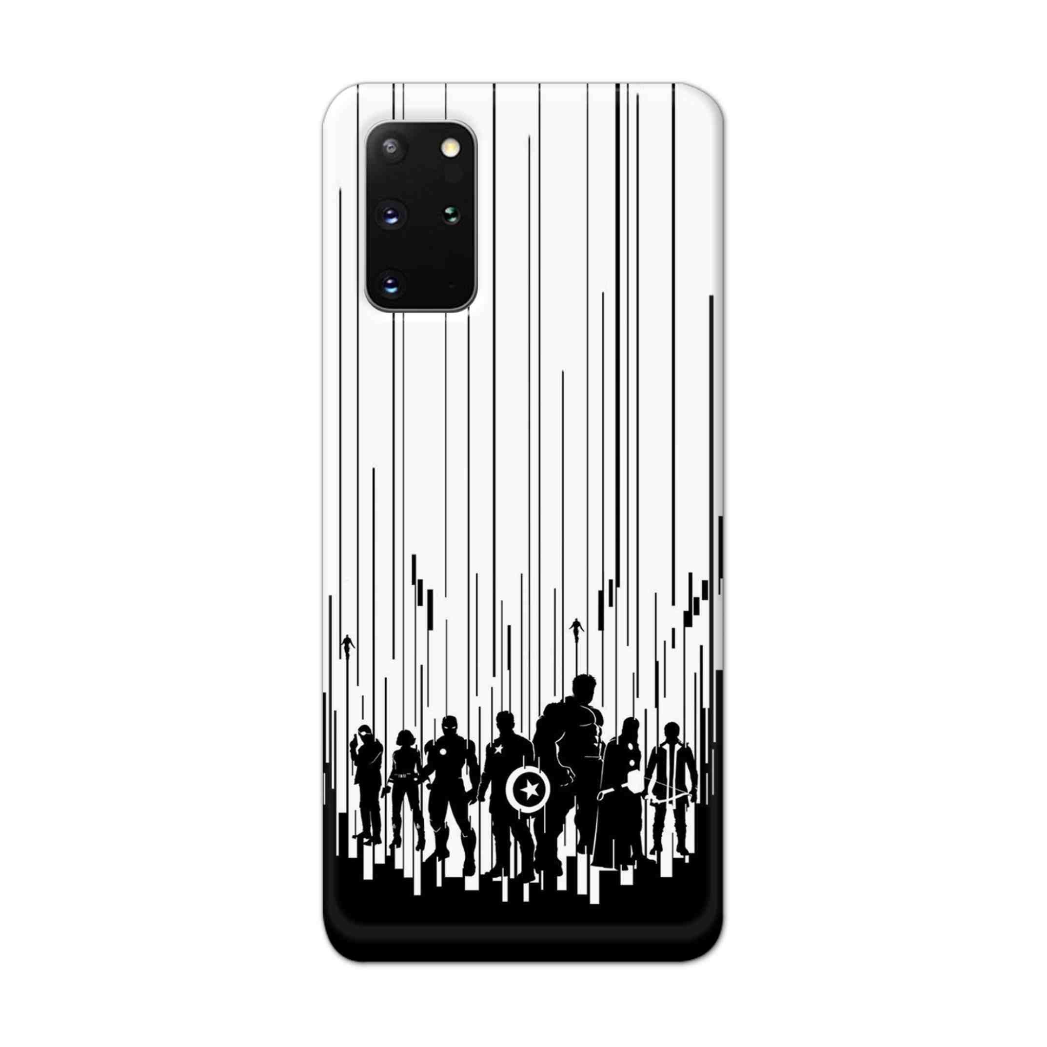 Buy Black And White Avengers Hard Back Mobile Phone Case Cover For Samsung Galaxy S20 Plus Online