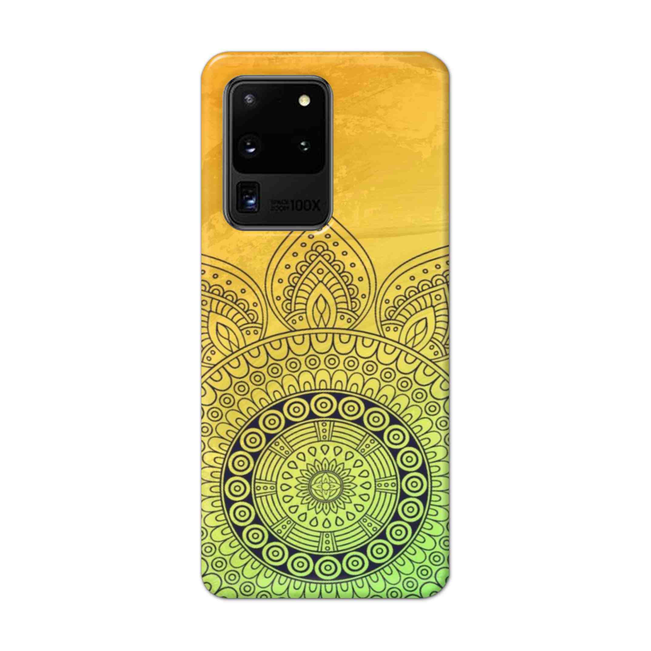 Buy Yellow Rangoli Hard Back Mobile Phone Case Cover For Samsung Galaxy S20 Ultra Online