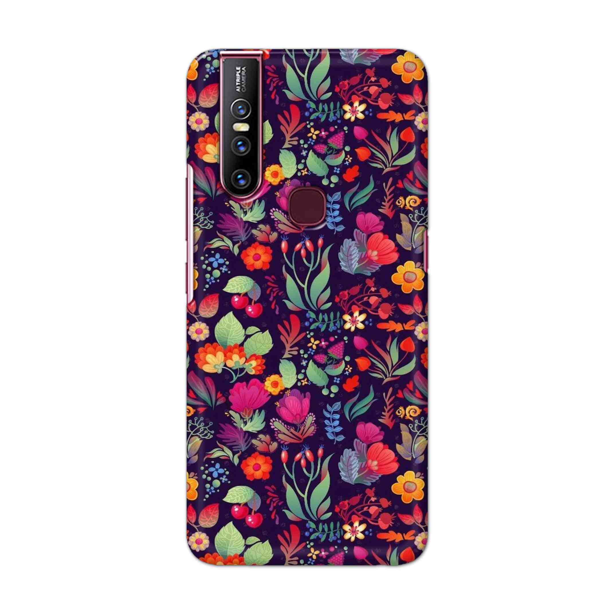 Buy Fruits Flower Hard Back Mobile Phone Case Cover For Vivo V15 Online