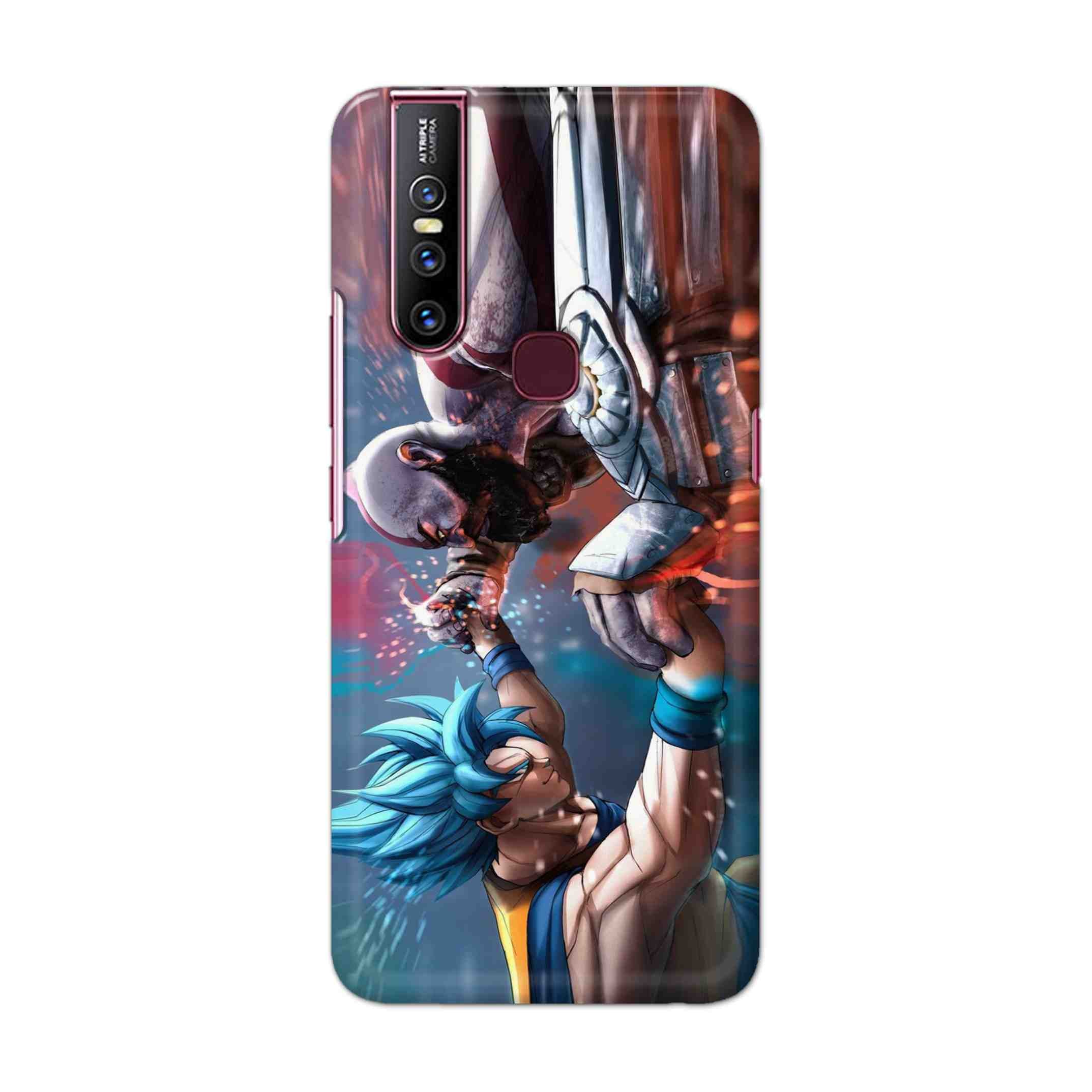 Buy Goku Vs Kratos Hard Back Mobile Phone Case Cover For Vivo V15 Online