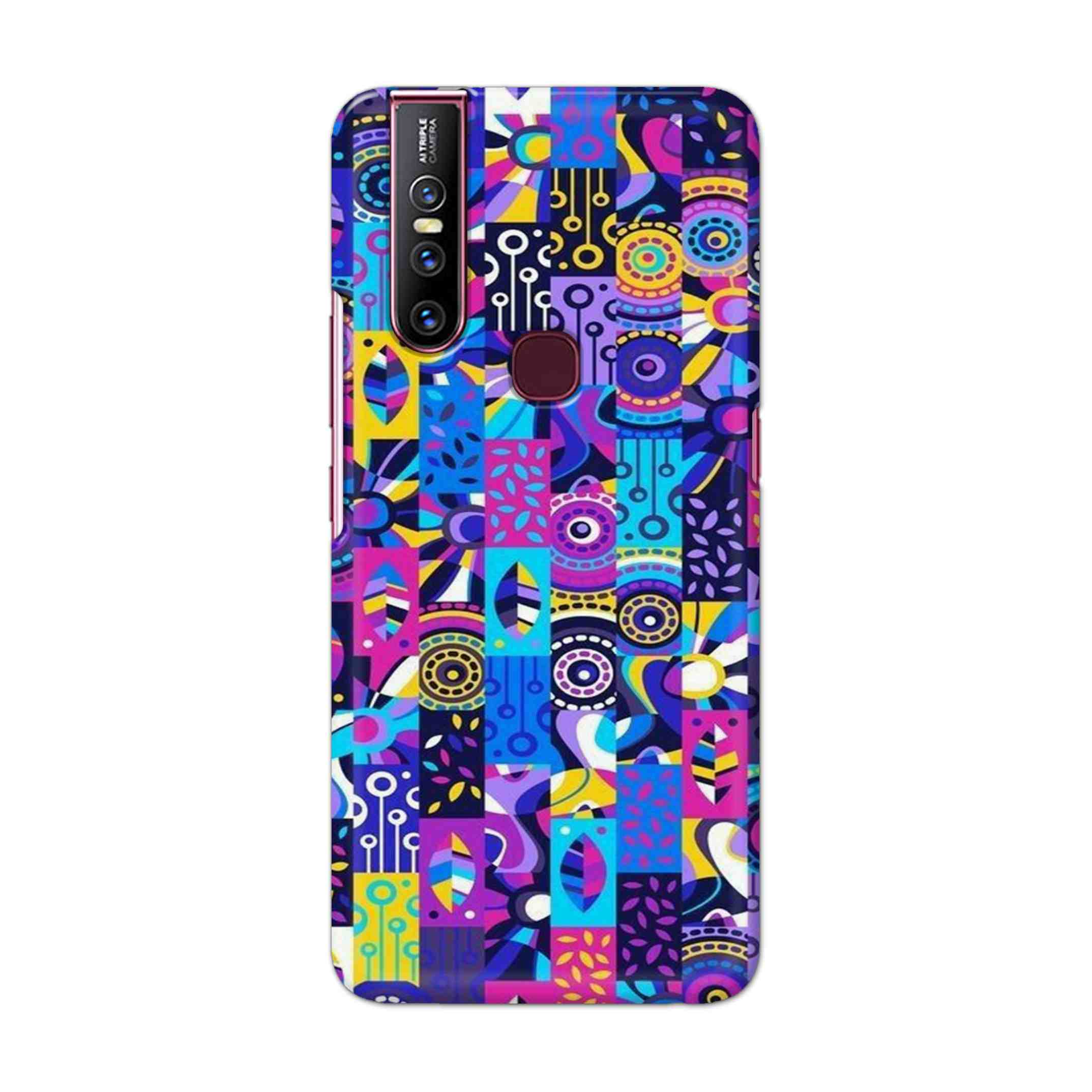 Buy Rainbow Art Hard Back Mobile Phone Case Cover For Vivo V15 Online