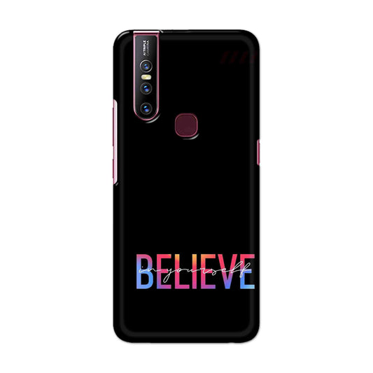 Buy Believe Hard Back Mobile Phone Case Cover For Vivo V15 Online