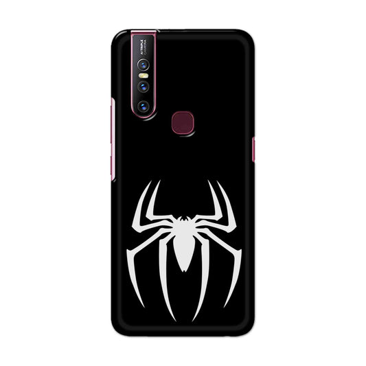 Buy Black Spiderman Logo Hard Back Mobile Phone Case Cover For Vivo V15 Online