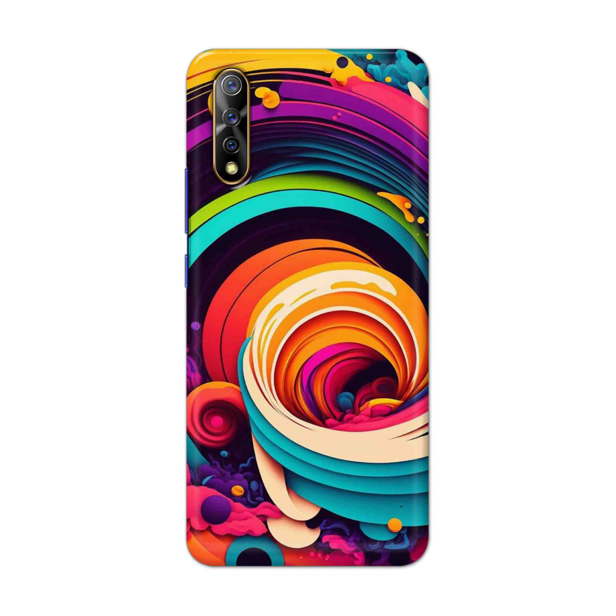 Buy Colour Circle Hard Back Mobile Phone Case Cover For Vivo S1 / Z1x Online