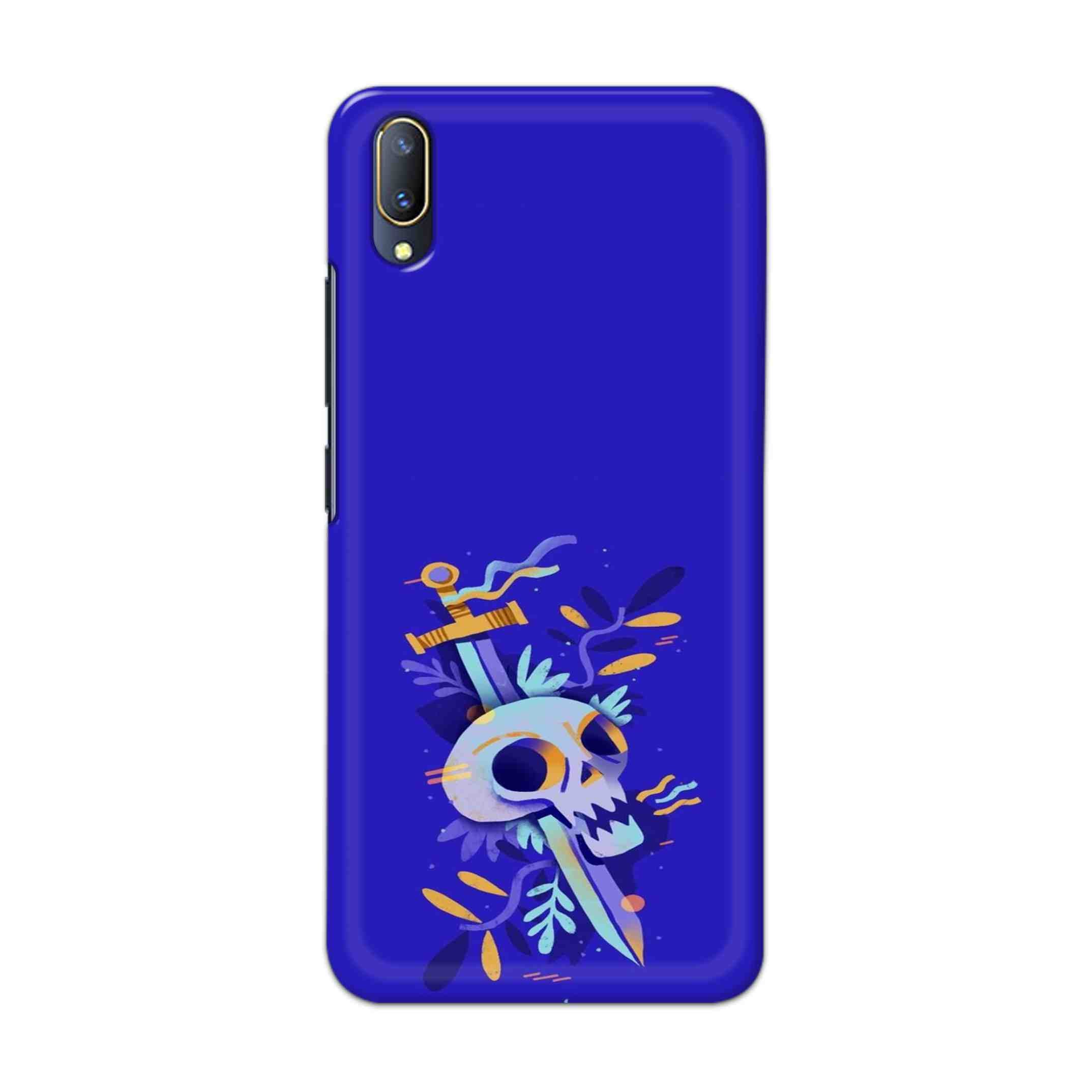 Buy Blue Skull Hard Back Mobile Phone Case Cover For V11 PRO Online