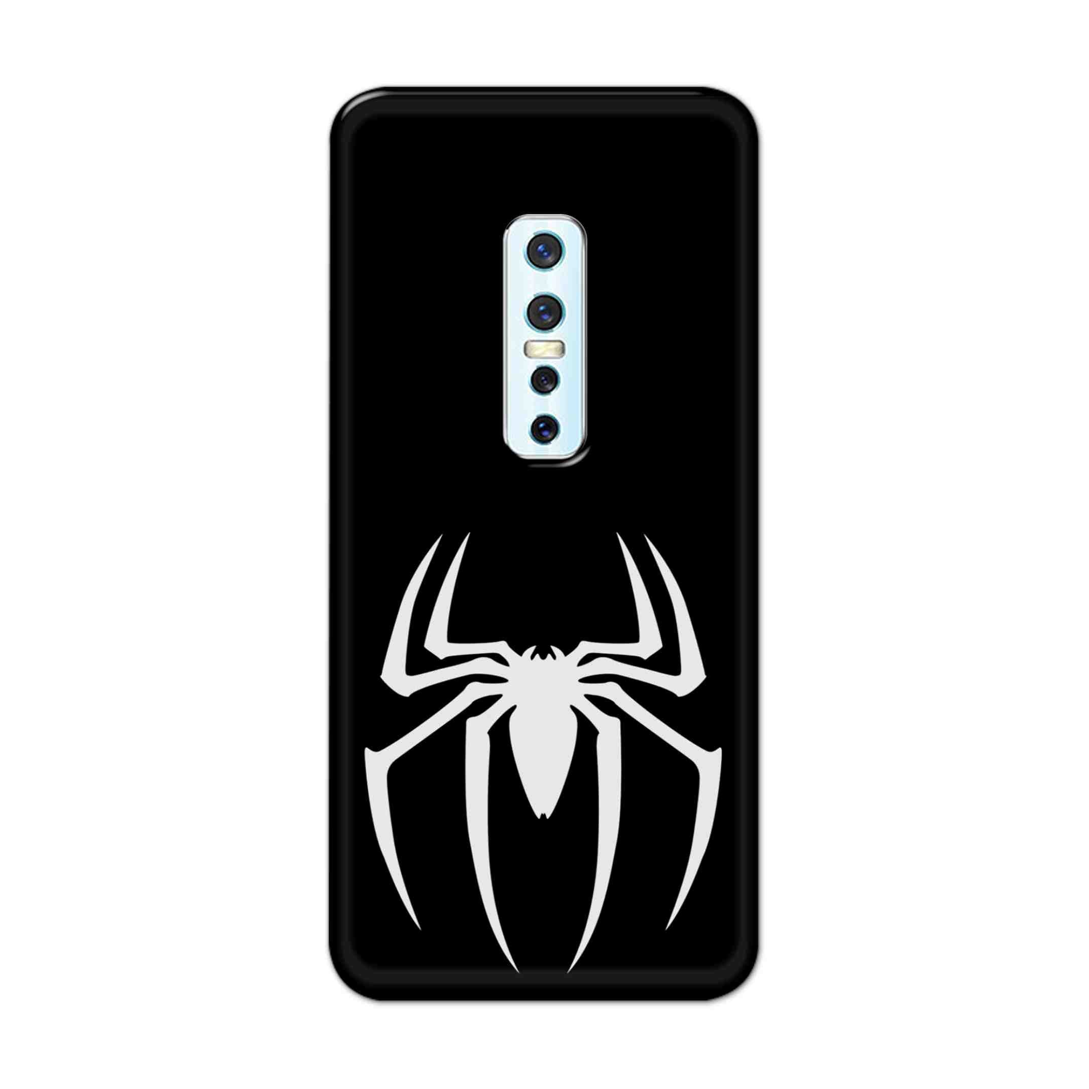Buy Black Spiderman Logo Hard Back Mobile Phone Case Cover For Vivo V17 Pro Online