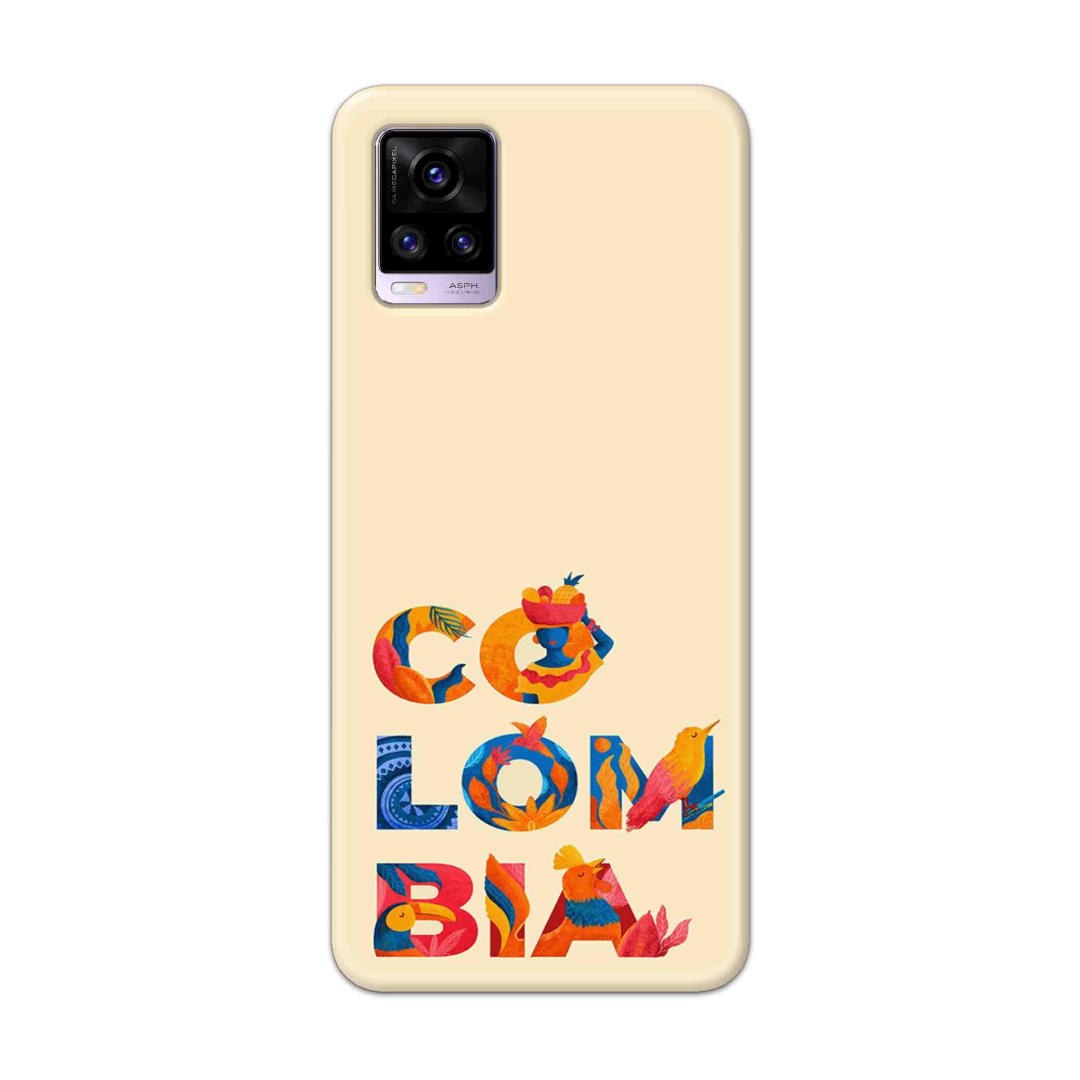 Buy Colombia Hard Back Mobile Phone Case Cover For Vivo V20 Online