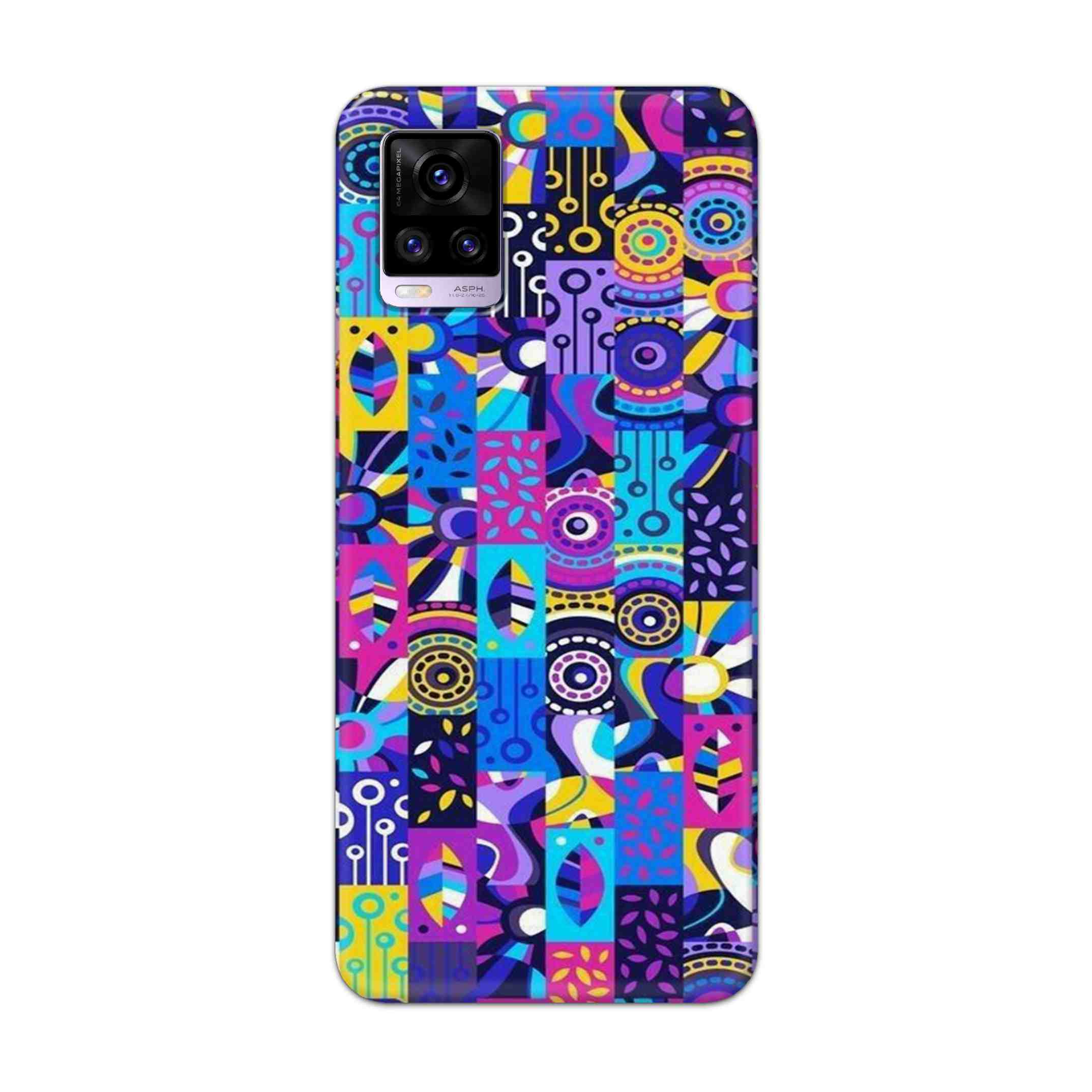 Buy Rainbow Art Hard Back Mobile Phone Case Cover For Vivo V20 Online