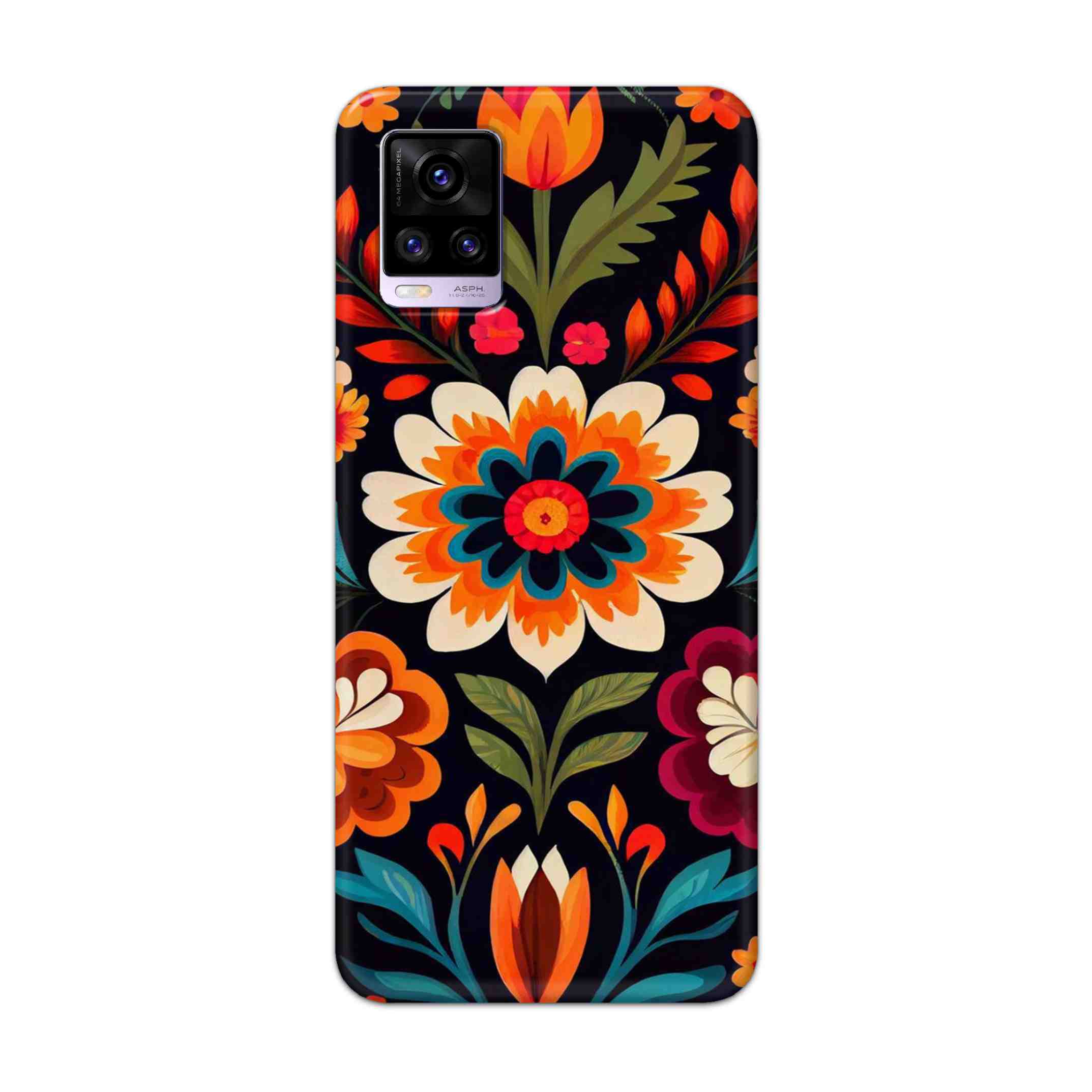 Buy Flower Hard Back Mobile Phone Case Cover For Vivo V20 Online