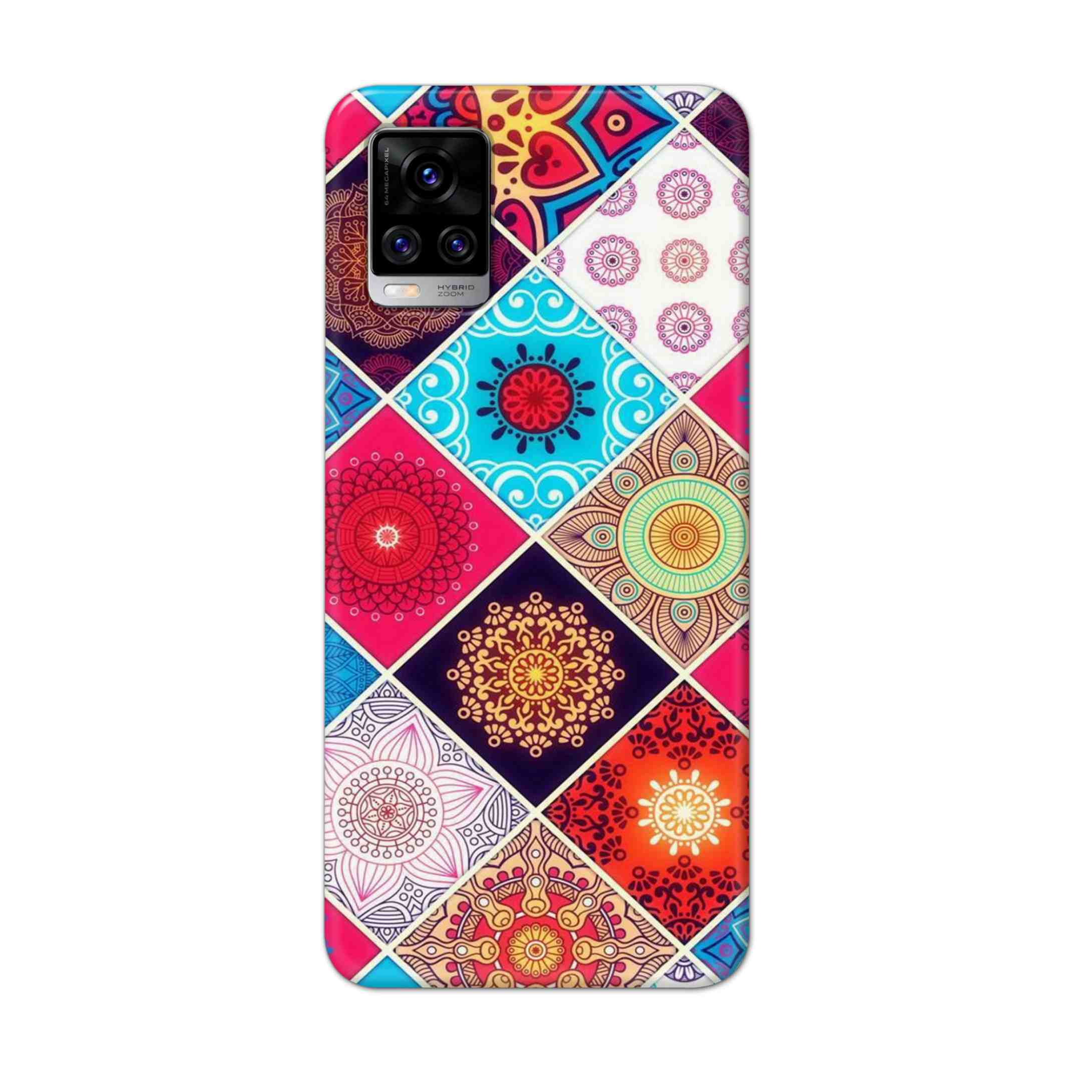 Buy Rainbow Mandala Hard Back Mobile Phone Case Cover For Vivo V20 Pro Online