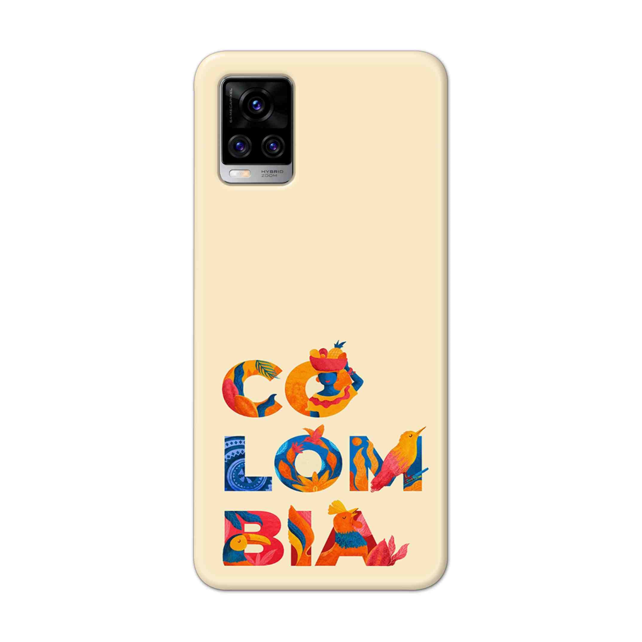 Buy Colombia Hard Back Mobile Phone Case Cover For Vivo V20 Pro Online