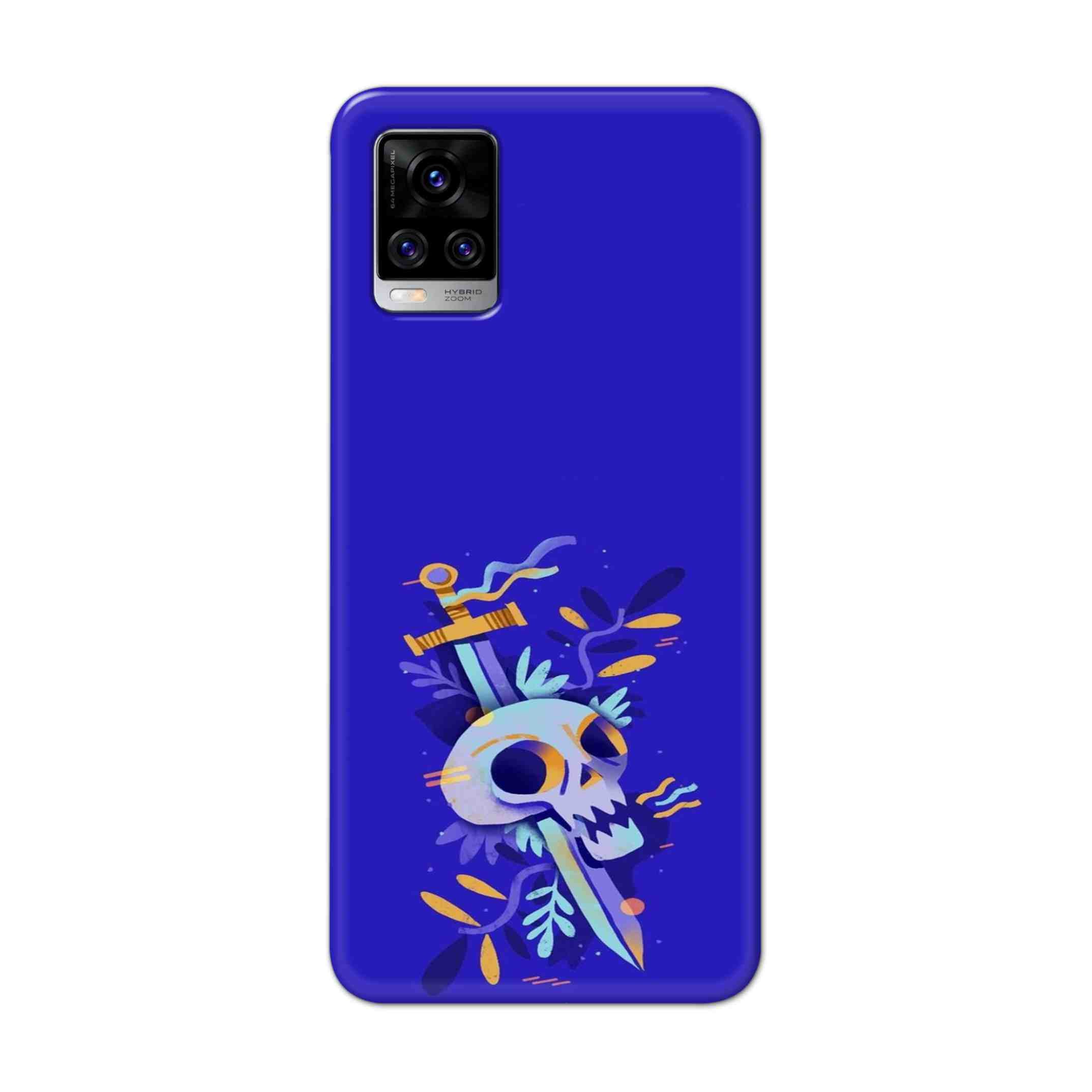 Buy Blue Skull Hard Back Mobile Phone Case Cover For Vivo V20 Pro Online