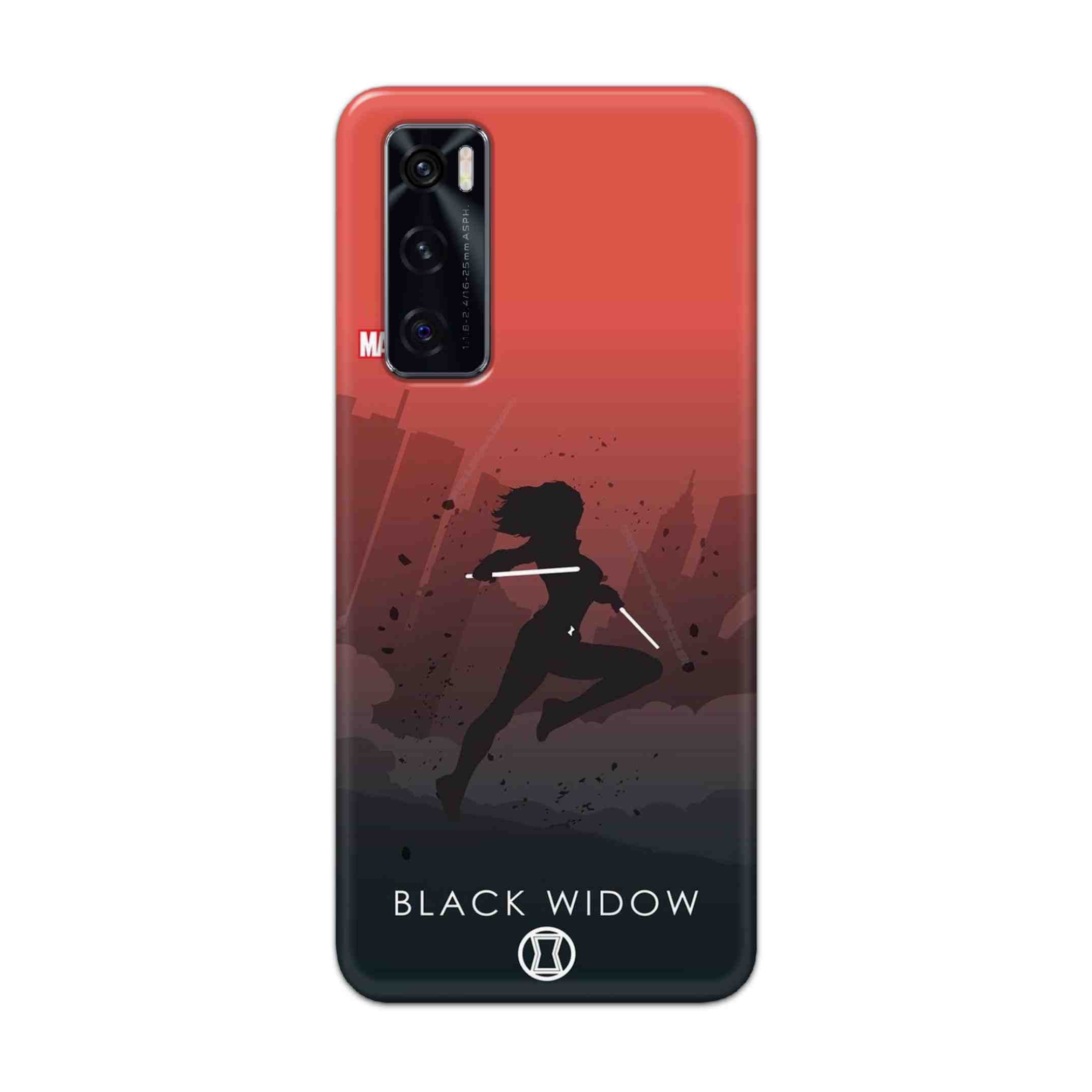 Buy Black Widow Hard Back Mobile Phone Case Cover For Vivo V20 SE Online