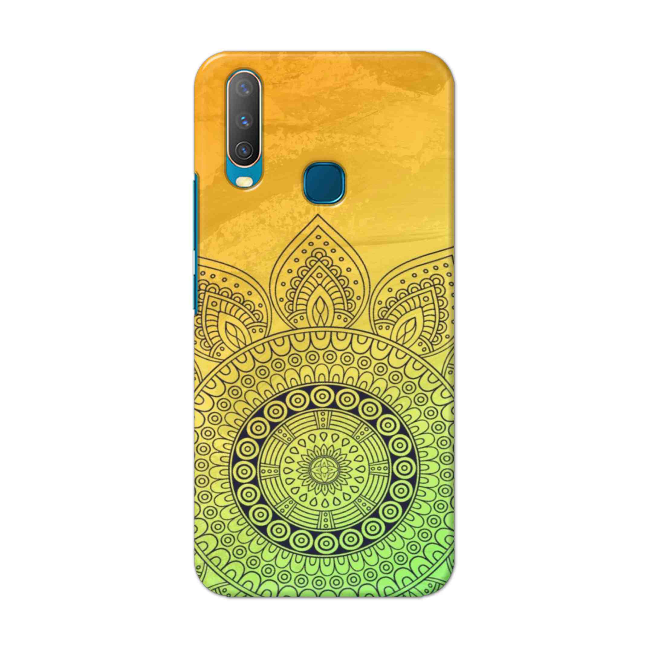 Buy Yellow Rangoli Hard Back Mobile Phone Case Cover For Vivo Y17 / U10 Online