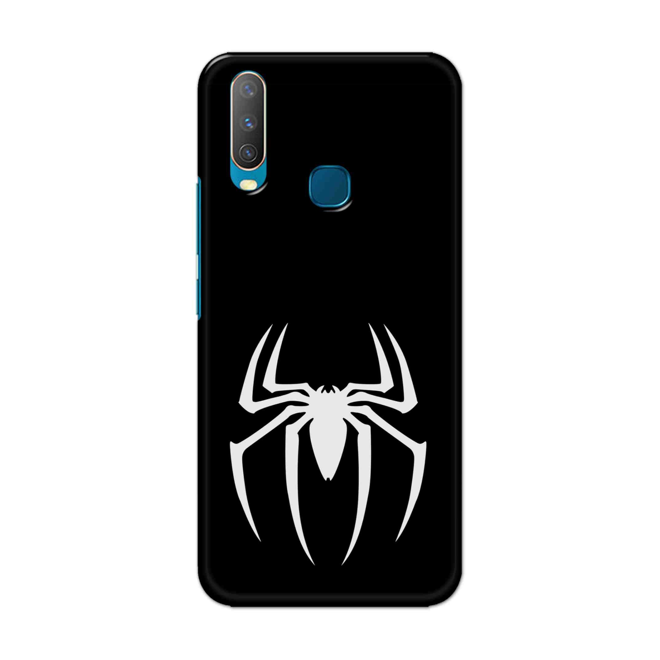 Buy Black Spiderman Logo Hard Back Mobile Phone Case Cover For Vivo Y17 / U10 Online