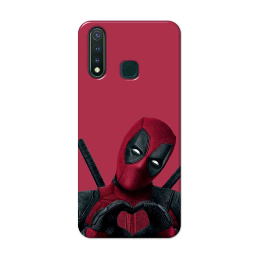 Buy Deadpool Heart Hard Back Mobile Phone Case Cover For Vivo Y19 Online