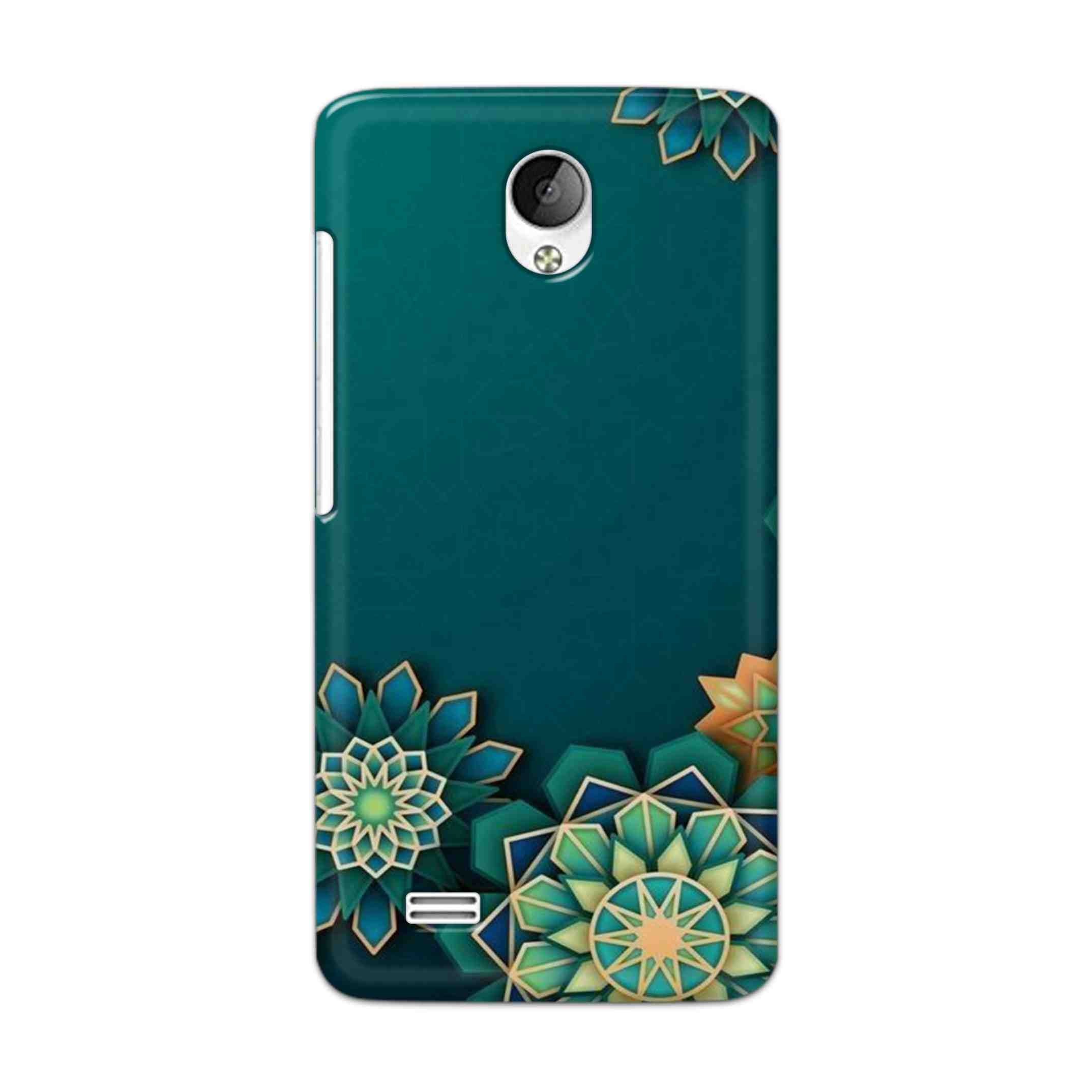 Buy Green Flower Hard Back Mobile Phone Case Cover For Vivo Y21 / Vivo Y21L Online