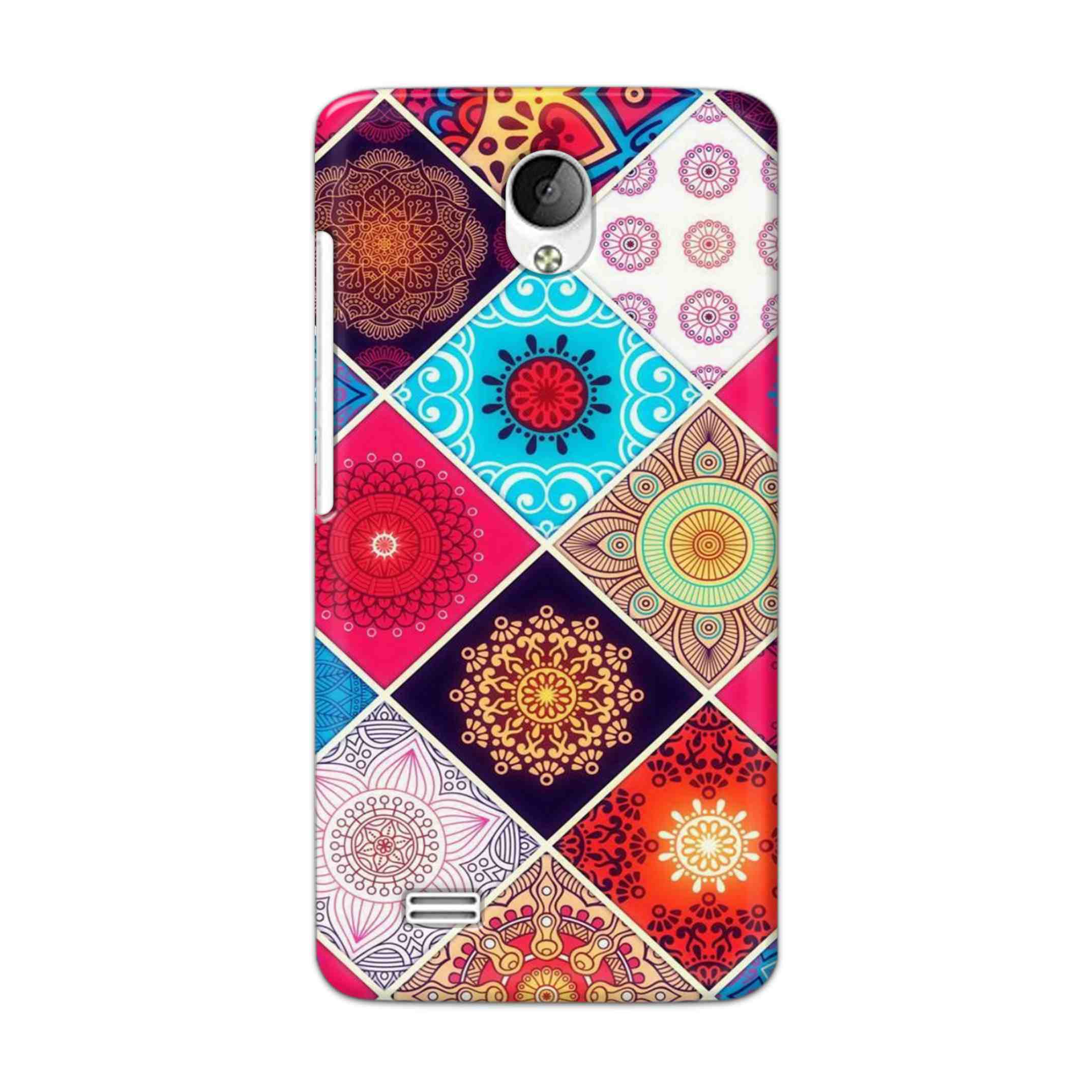 Buy Rainbow Mandala Hard Back Mobile Phone Case Cover For Vivo Y21 / Vivo Y21L Online