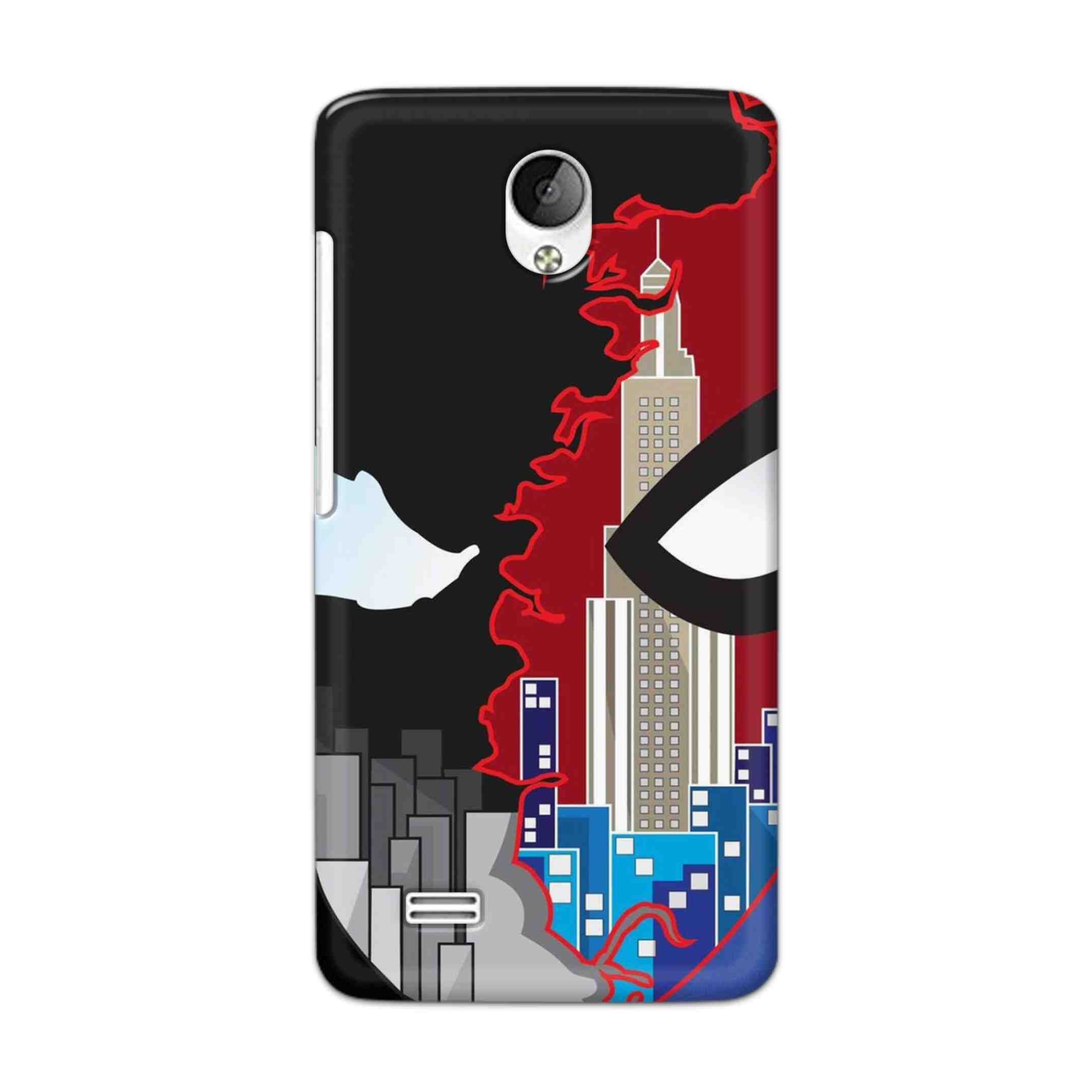 Buy Red And Black Spiderman Hard Back Mobile Phone Case Cover For Vivo Y21 / Vivo Y21L Online