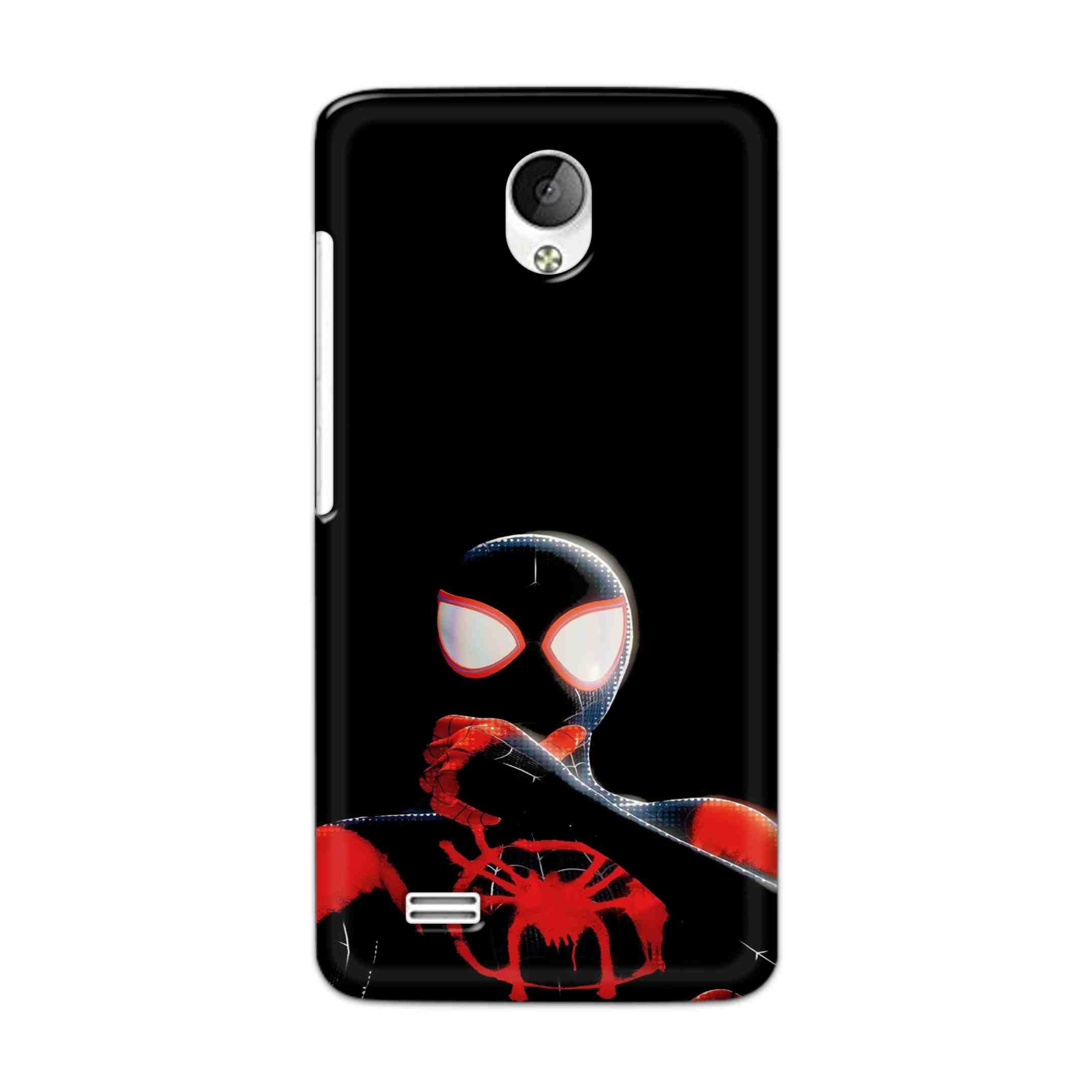 Buy Black Spiderman Hard Back Mobile Phone Case Cover For Vivo Y21 / Vivo Y21L Online