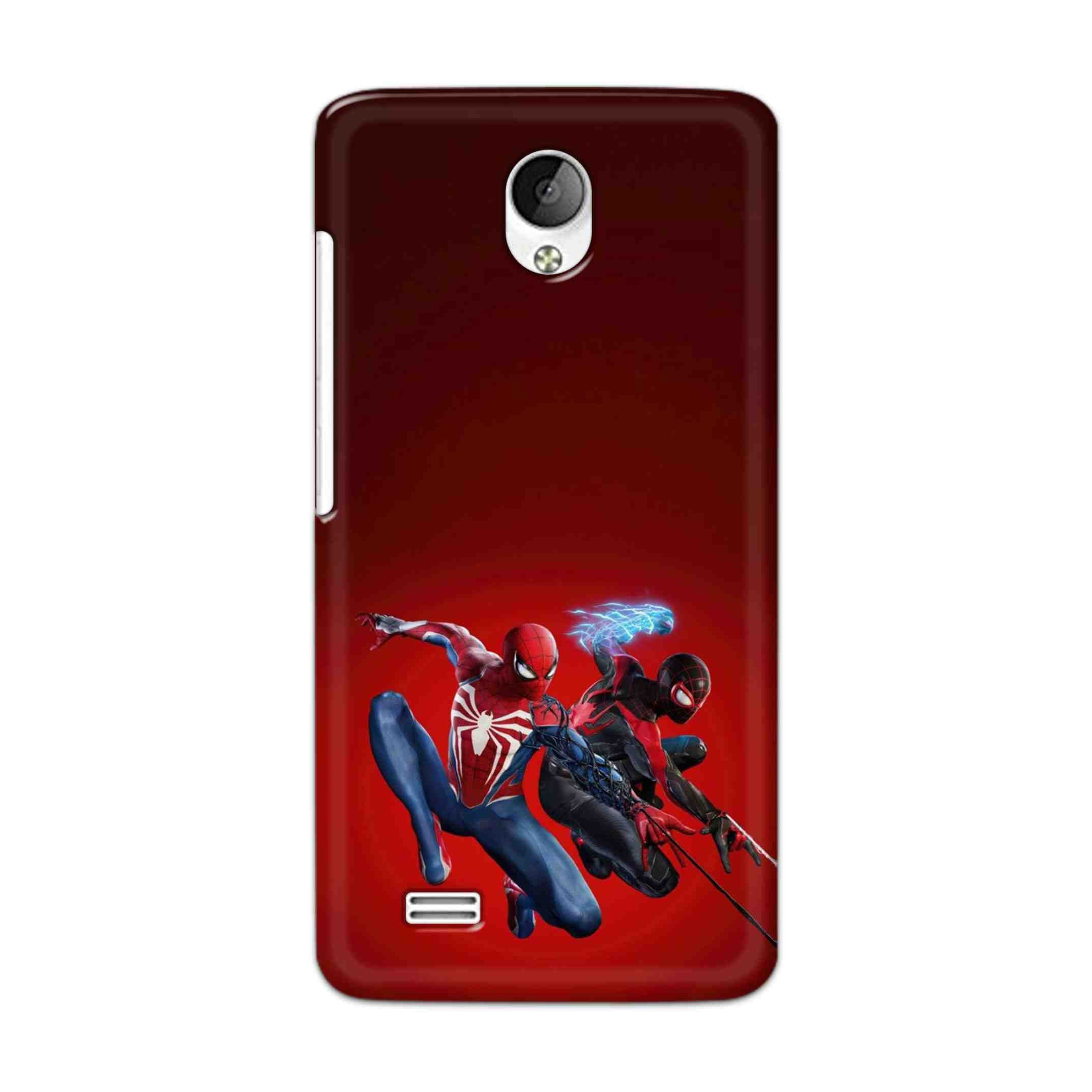 Buy Spiderman And Miles Morales Hard Back Mobile Phone Case Cover For Vivo Y21 / Vivo Y21L Online