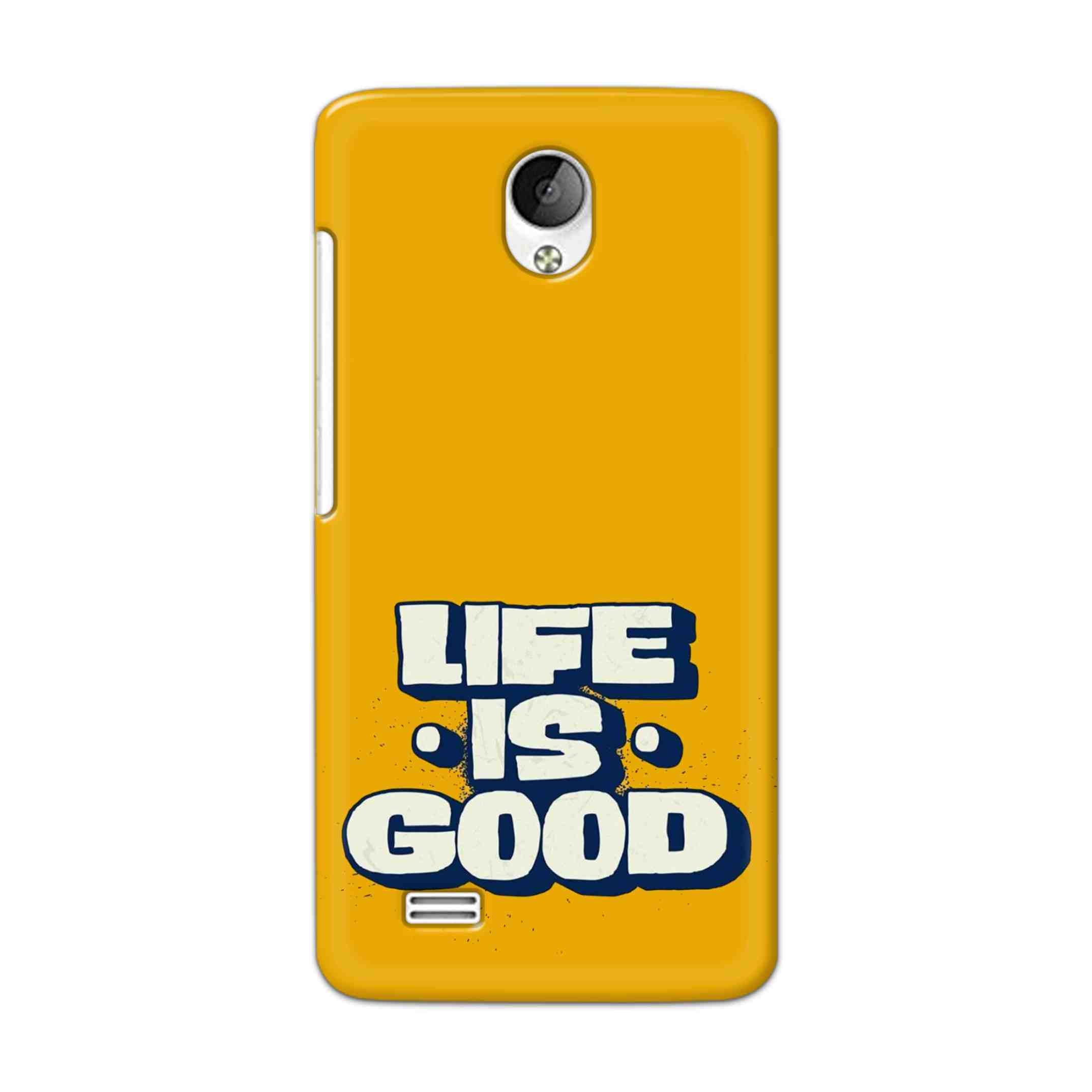 Buy Life Is Good Hard Back Mobile Phone Case Cover For Vivo Y21 / Vivo Y21L Online