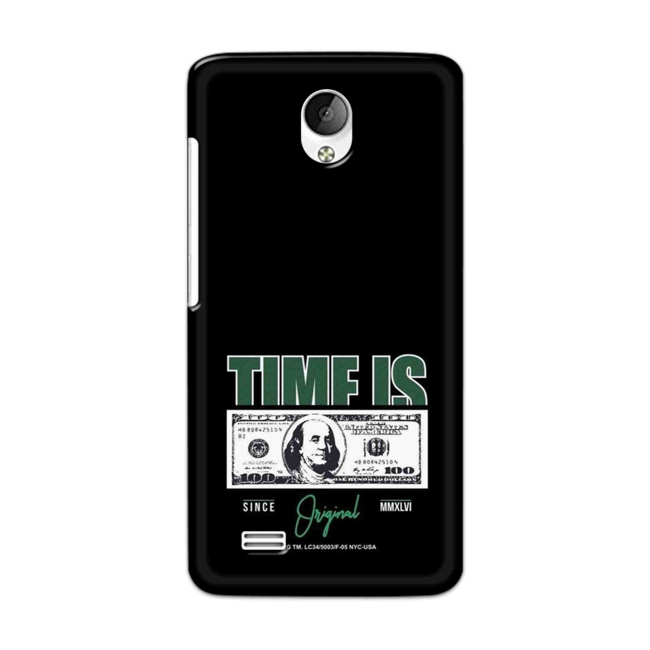 Buy Time Is Money Hard Back Mobile Phone Case Cover For Vivo Y21 / Vivo Y21L Online