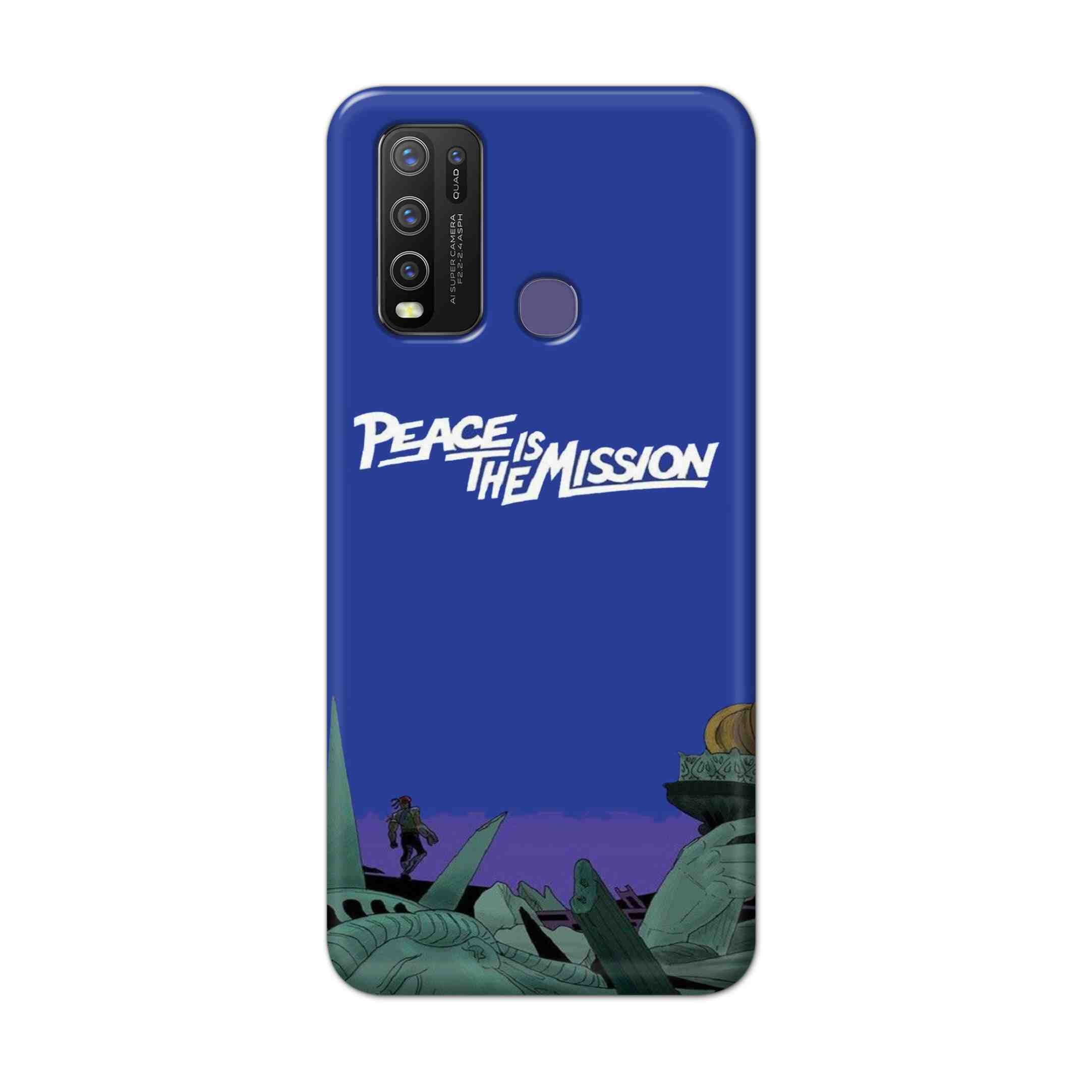 Buy Peace Is The Misson Hard Back Mobile Phone Case Cover For Vivo Y50 Online
