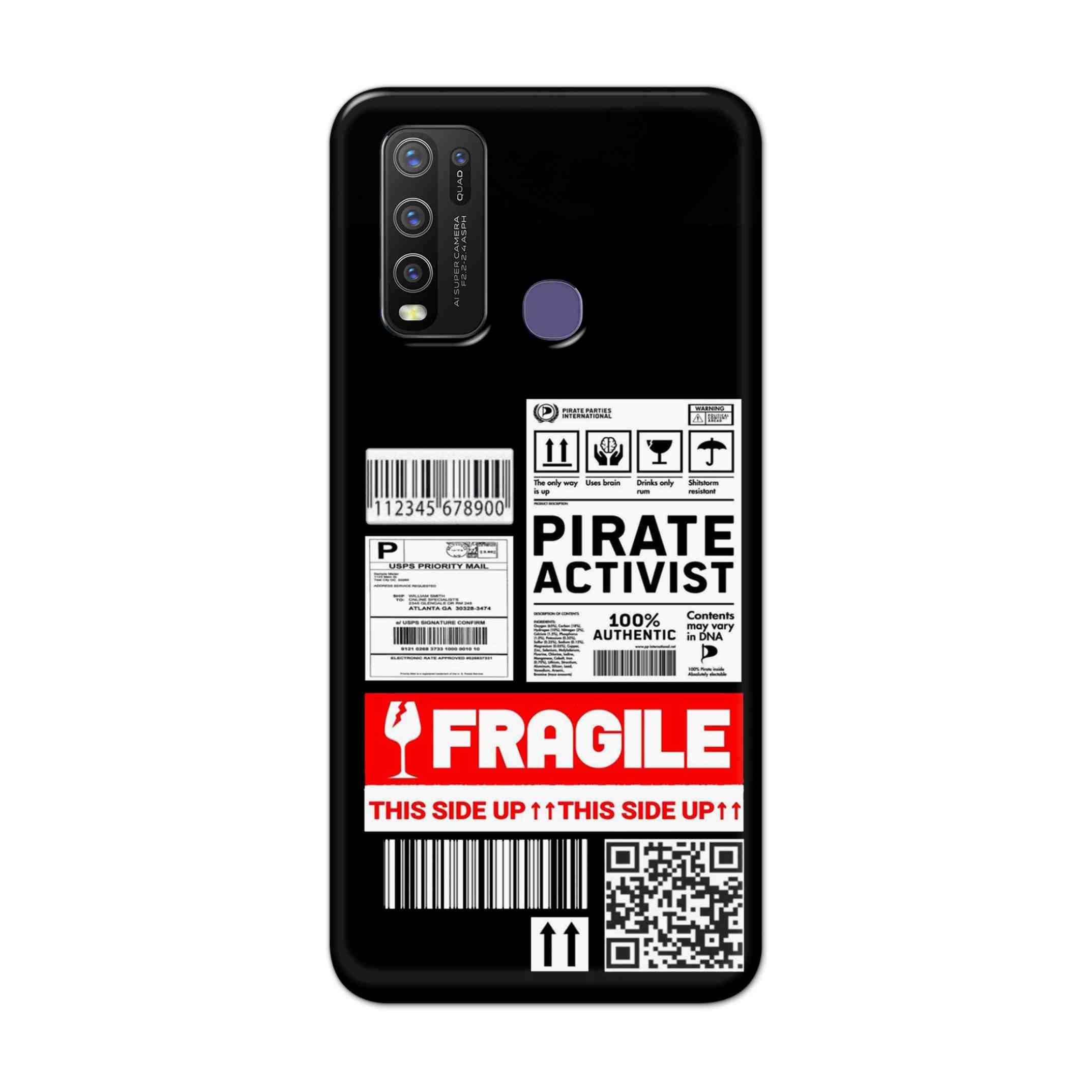 Buy Fragile Hard Back Mobile Phone Case Cover For Vivo Y50 Online
