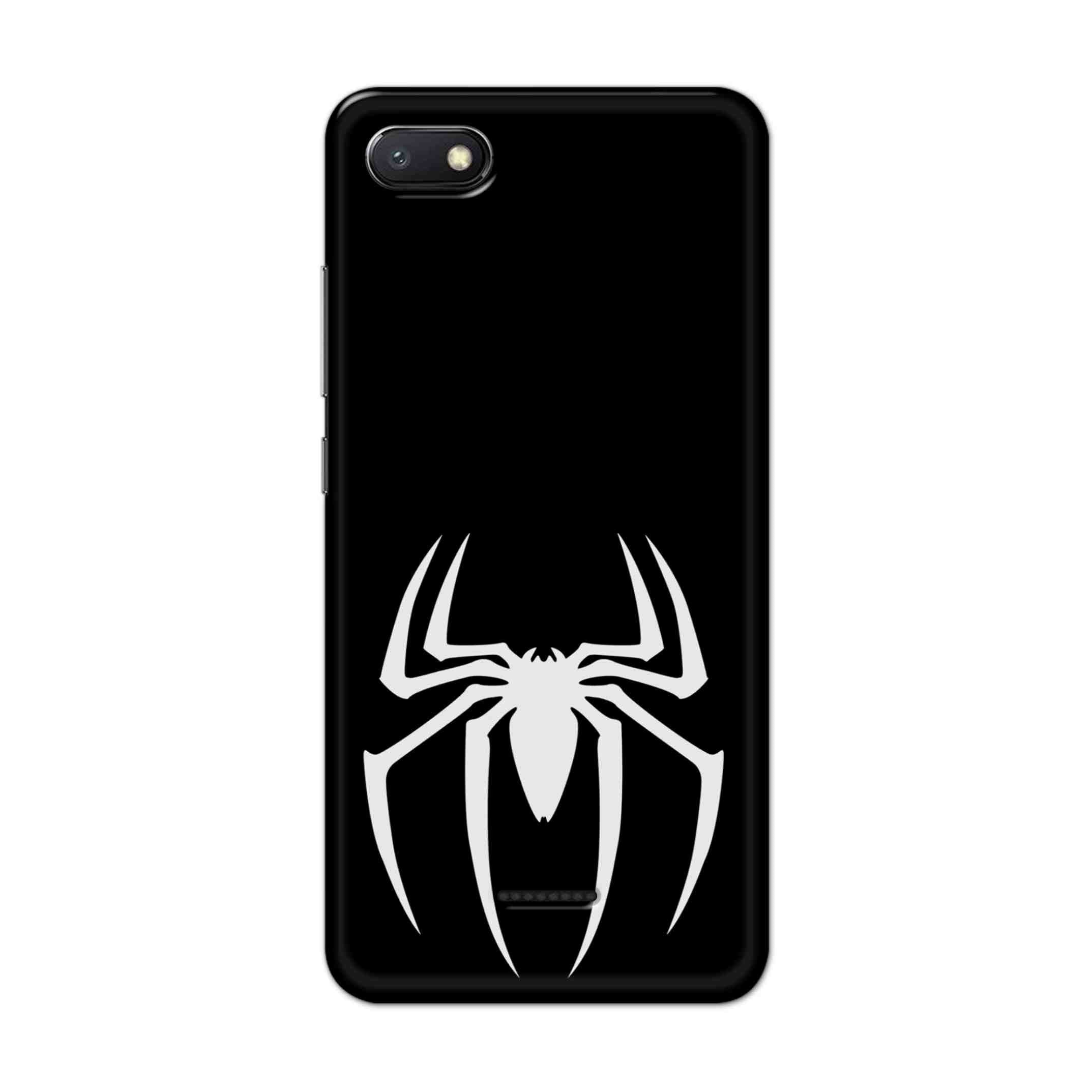 Buy Black Spiderman Logo Hard Back Mobile Phone Case/Cover For Xiaomi Redmi 6A Online