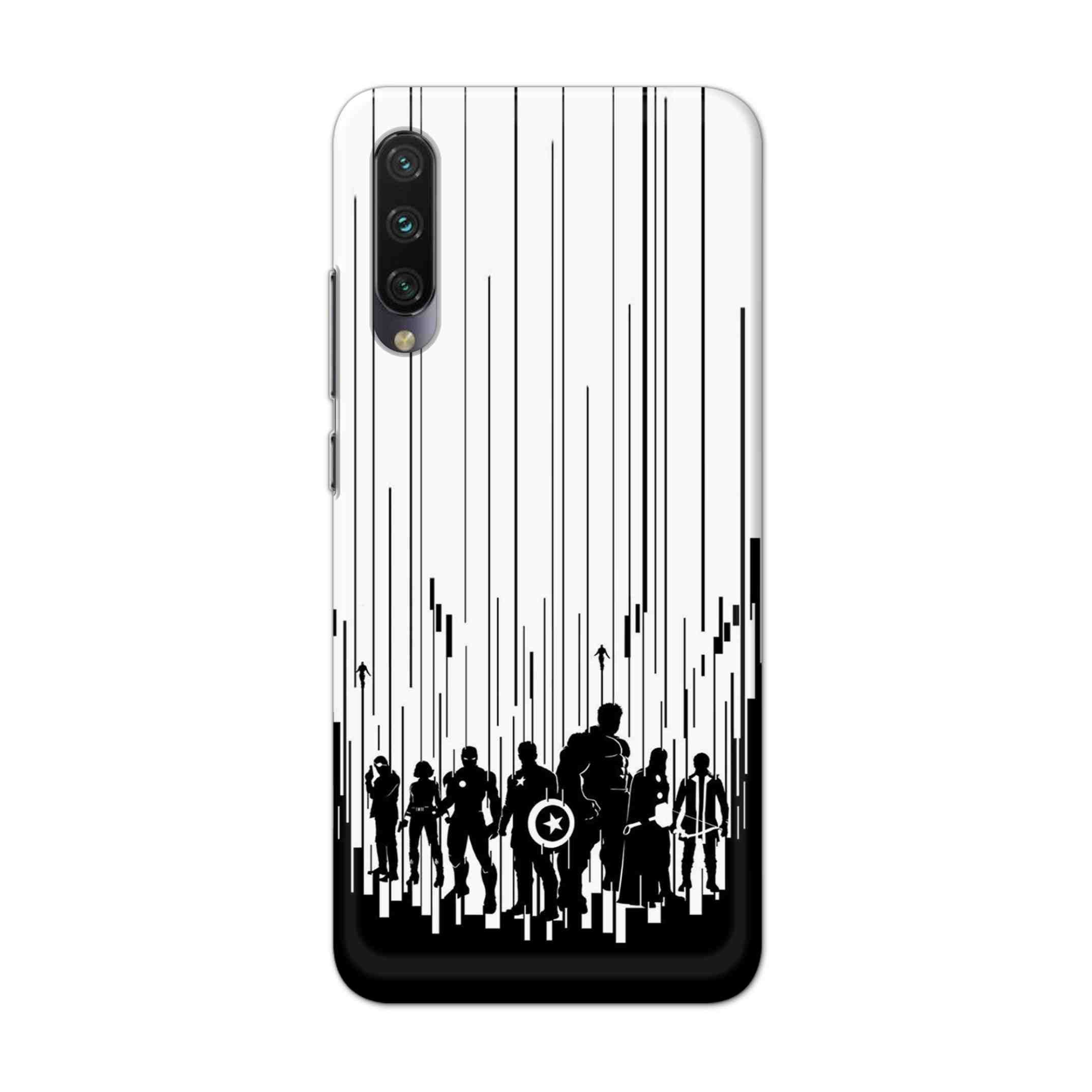 Buy Black And White Avengers Hard Back Mobile Phone Case Cover For Xiaomi Mi A3 Online