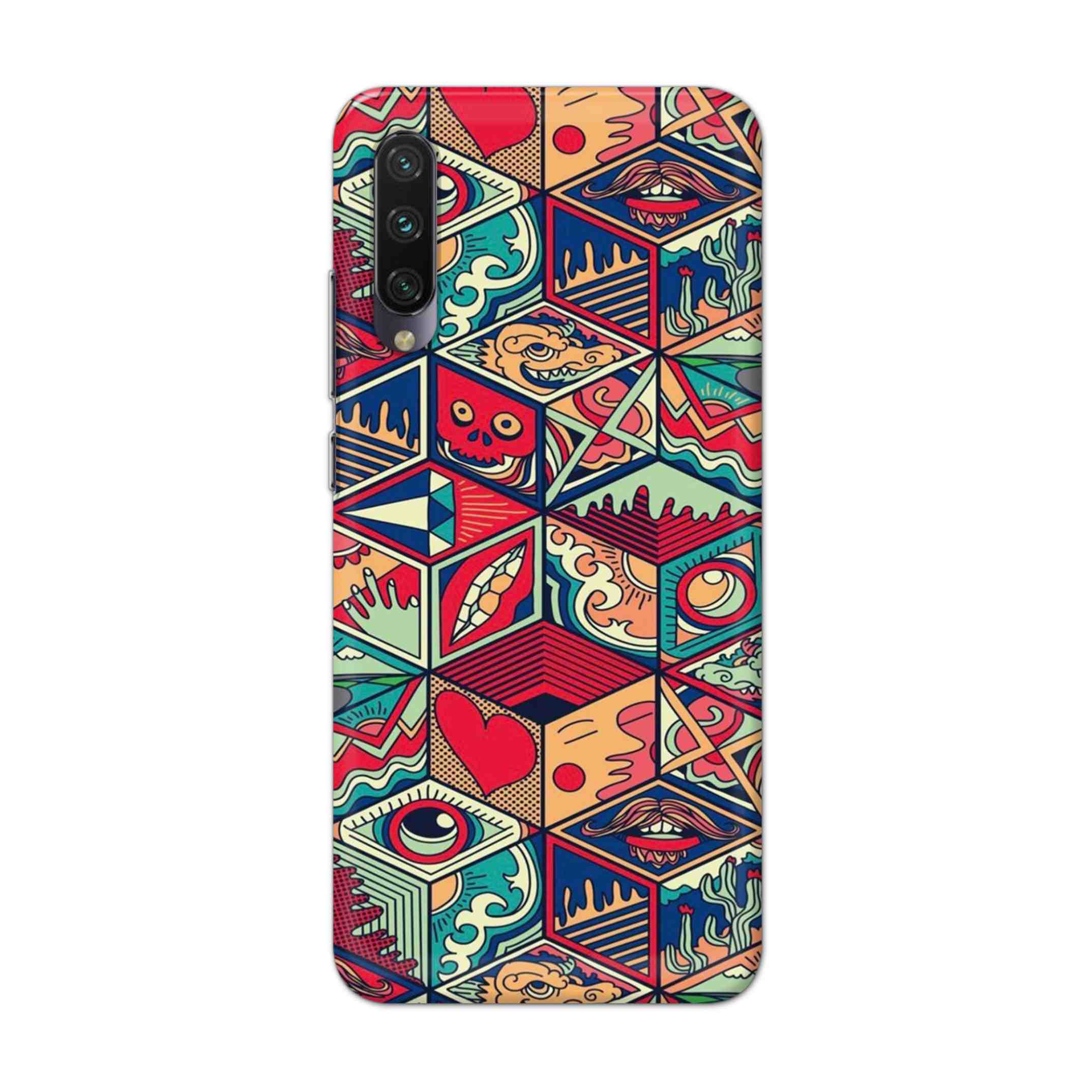 Buy Face Mandala Hard Back Mobile Phone Case Cover For Xiaomi Mi A3 Online