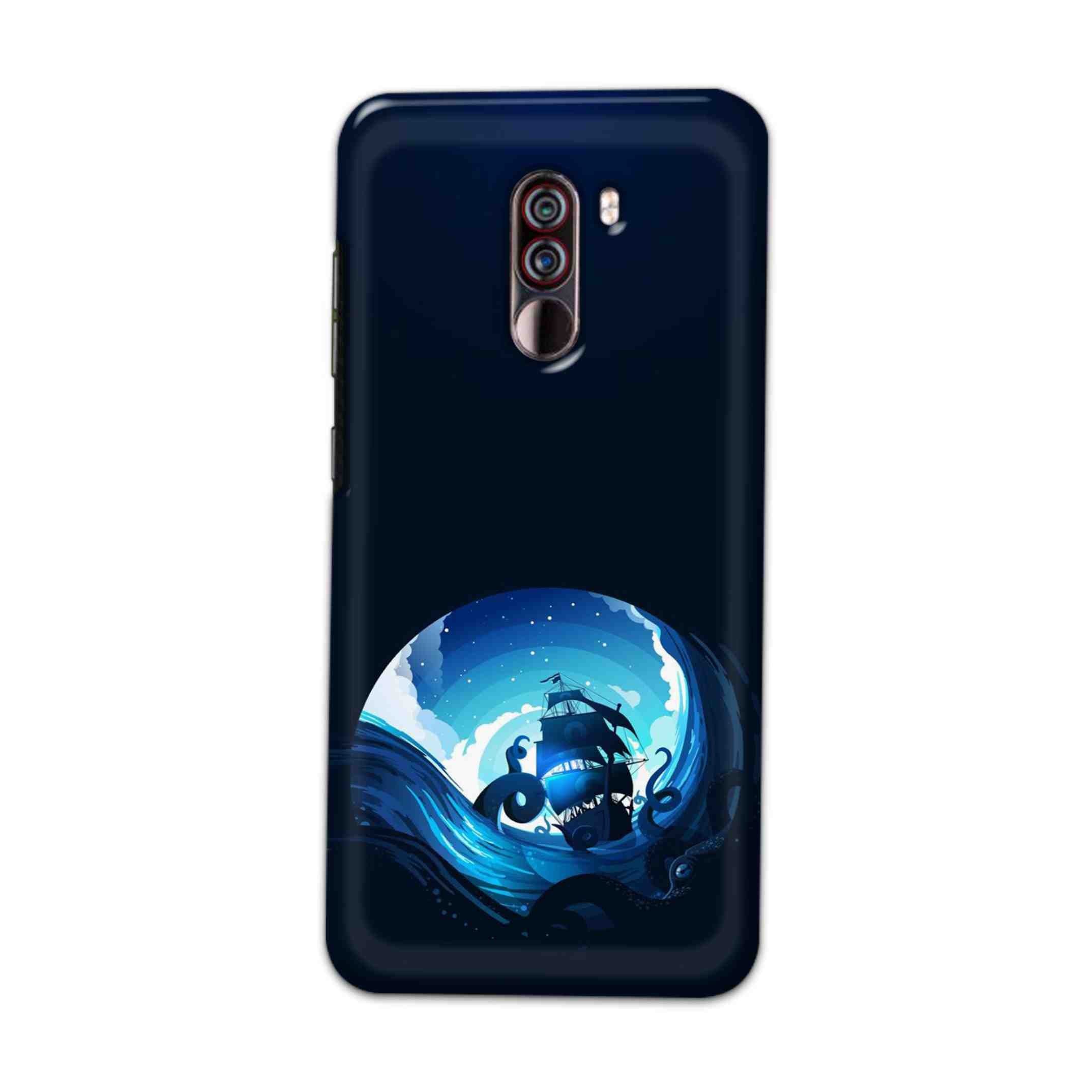 Buy Blue Sea Ship Hard Back Mobile Phone Case Cover For Xiaomi Pocophone F1 Online
