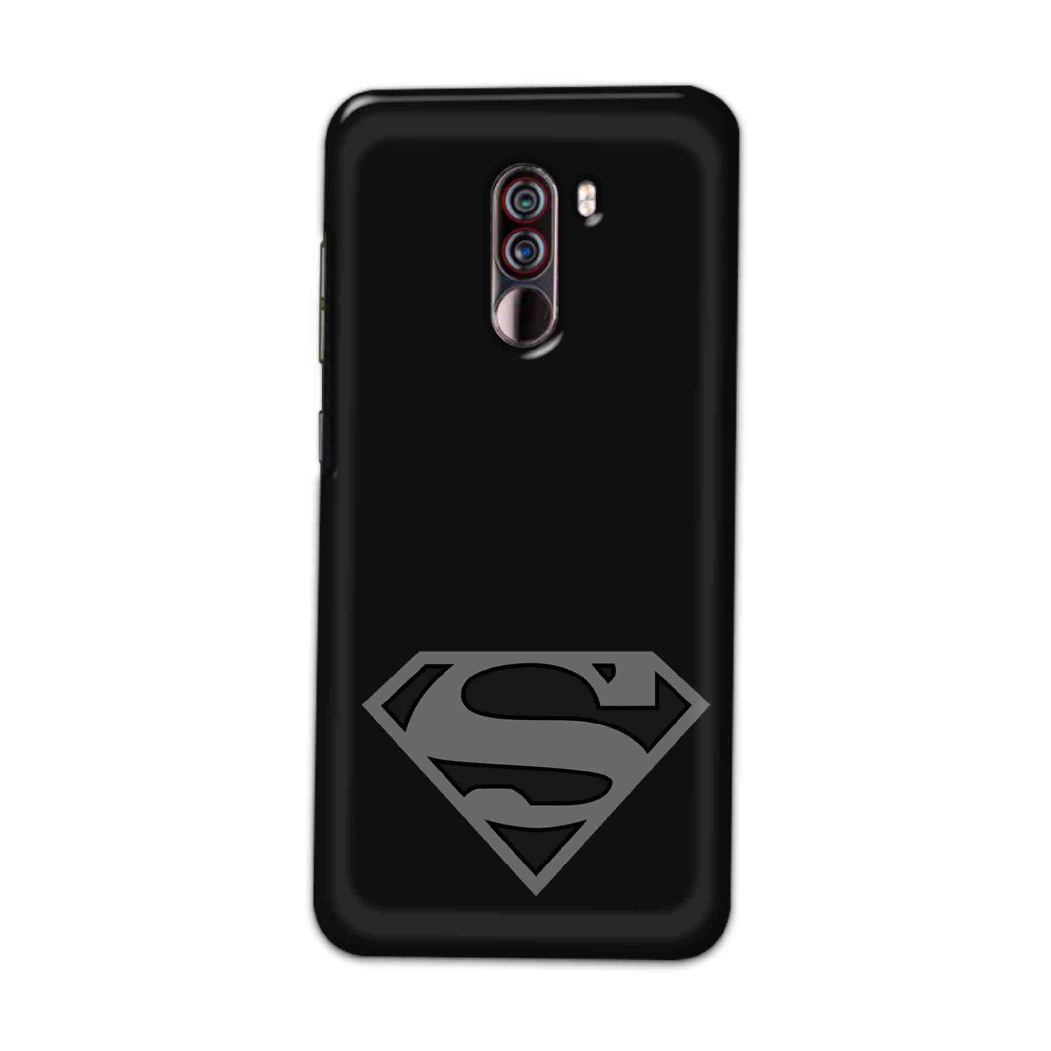 Buy Superman Logo Hard Back Mobile Phone Case Cover For Xiaomi Pocophone F1 Online