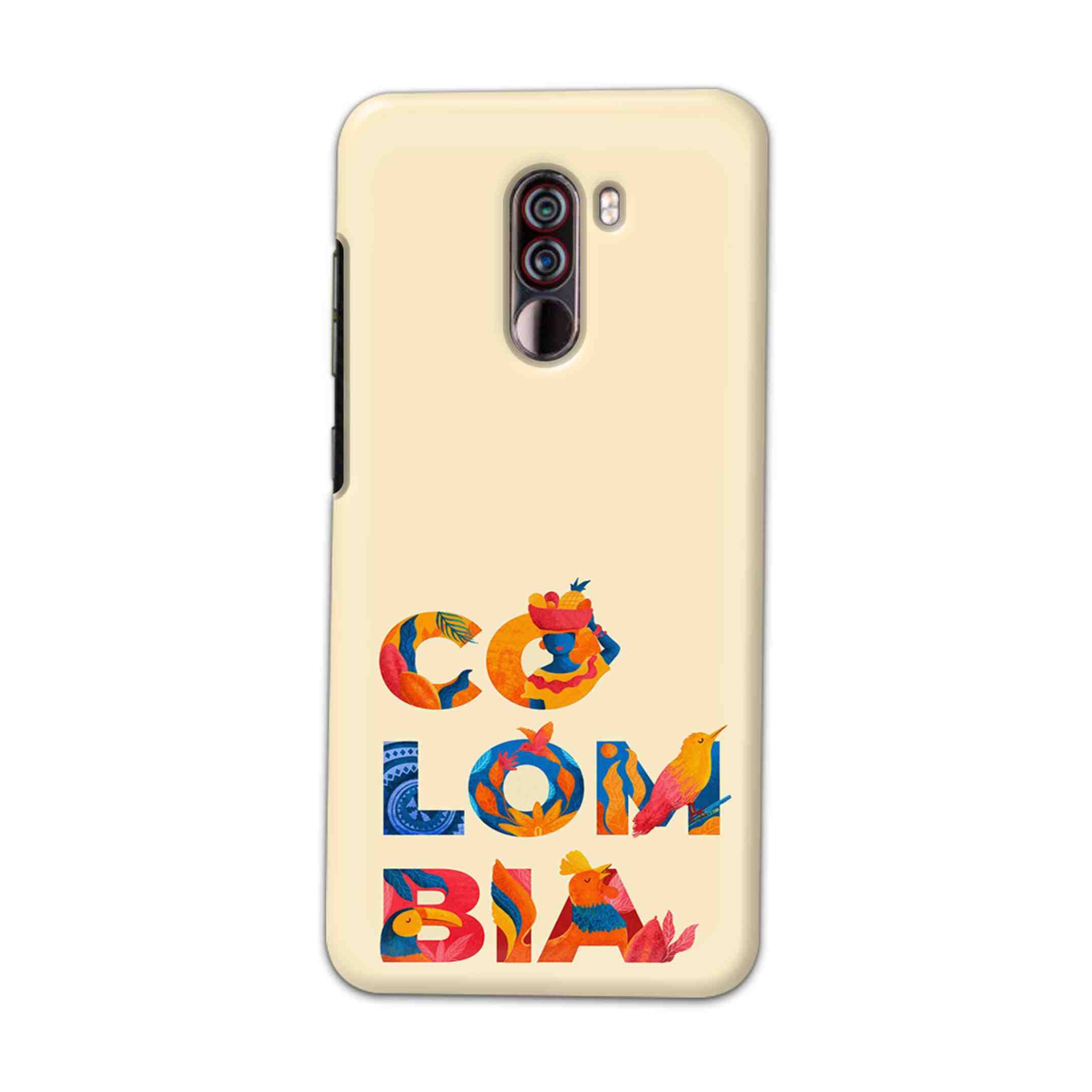 Buy Colombia Hard Back Mobile Phone Case Cover For Xiaomi Pocophone F1 Online