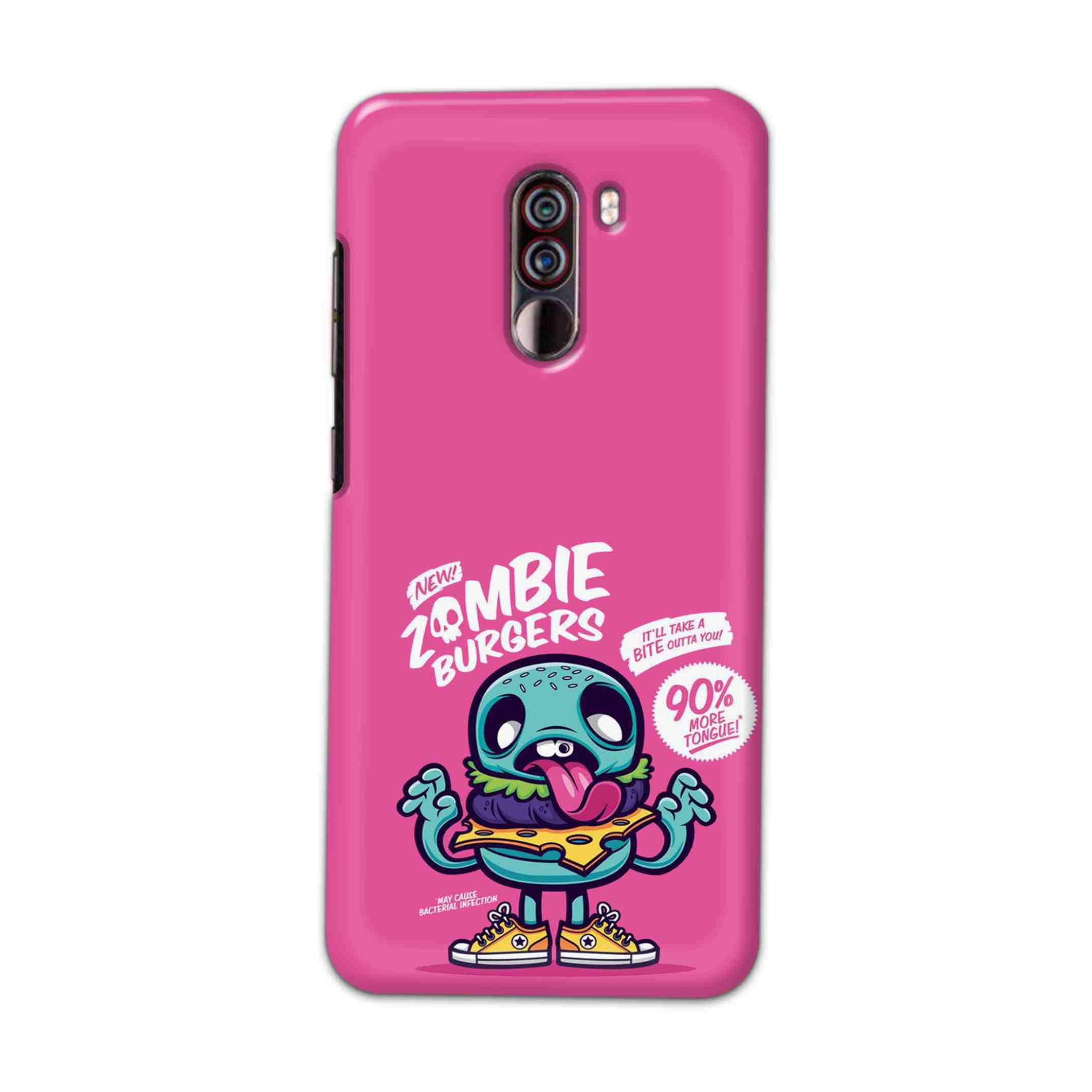 Buy New Zombie Burgers Hard Back Mobile Phone Case Cover For Xiaomi Pocophone F1 Online