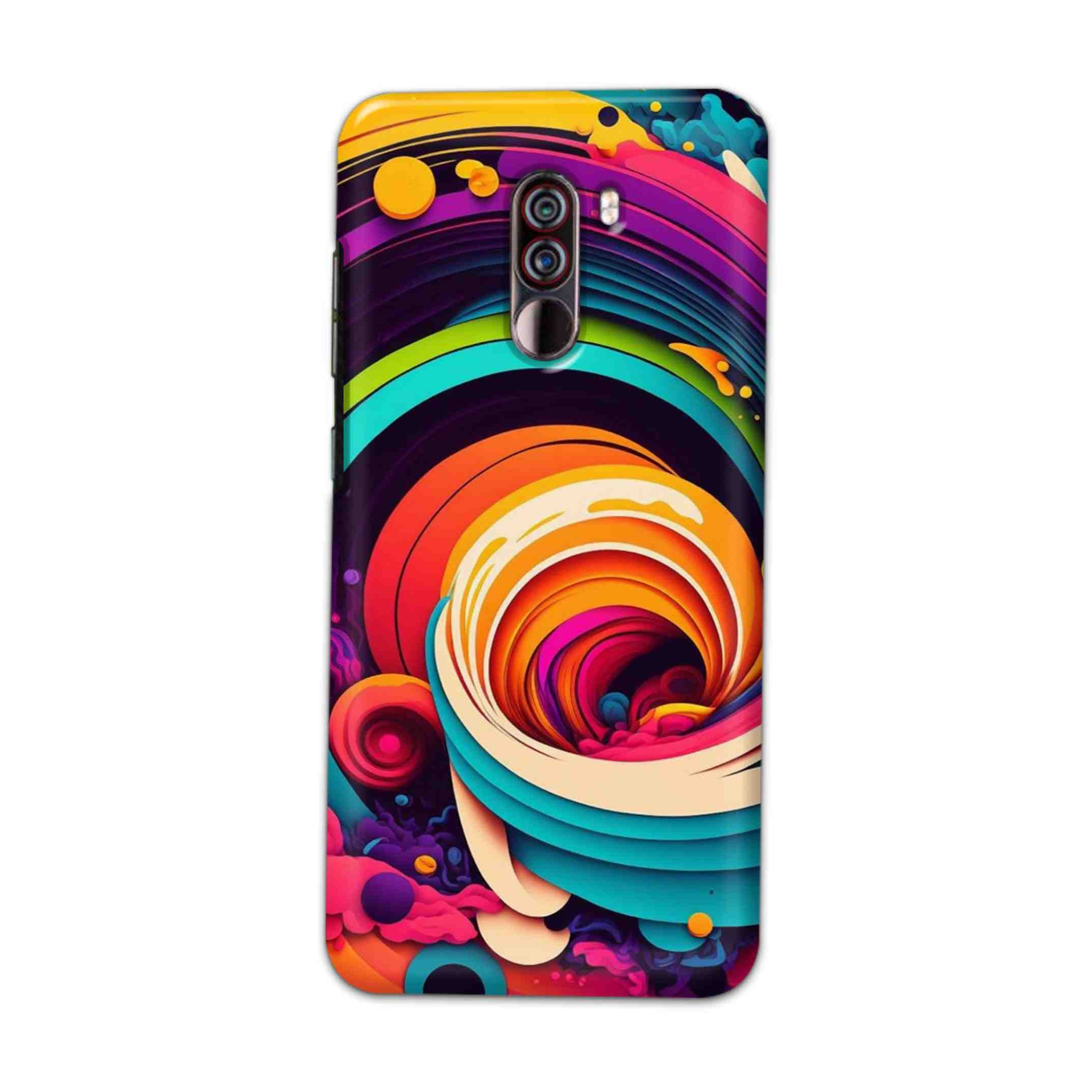 Buy Colour Circle Hard Back Mobile Phone Case Cover For Xiaomi Pocophone F1 Online