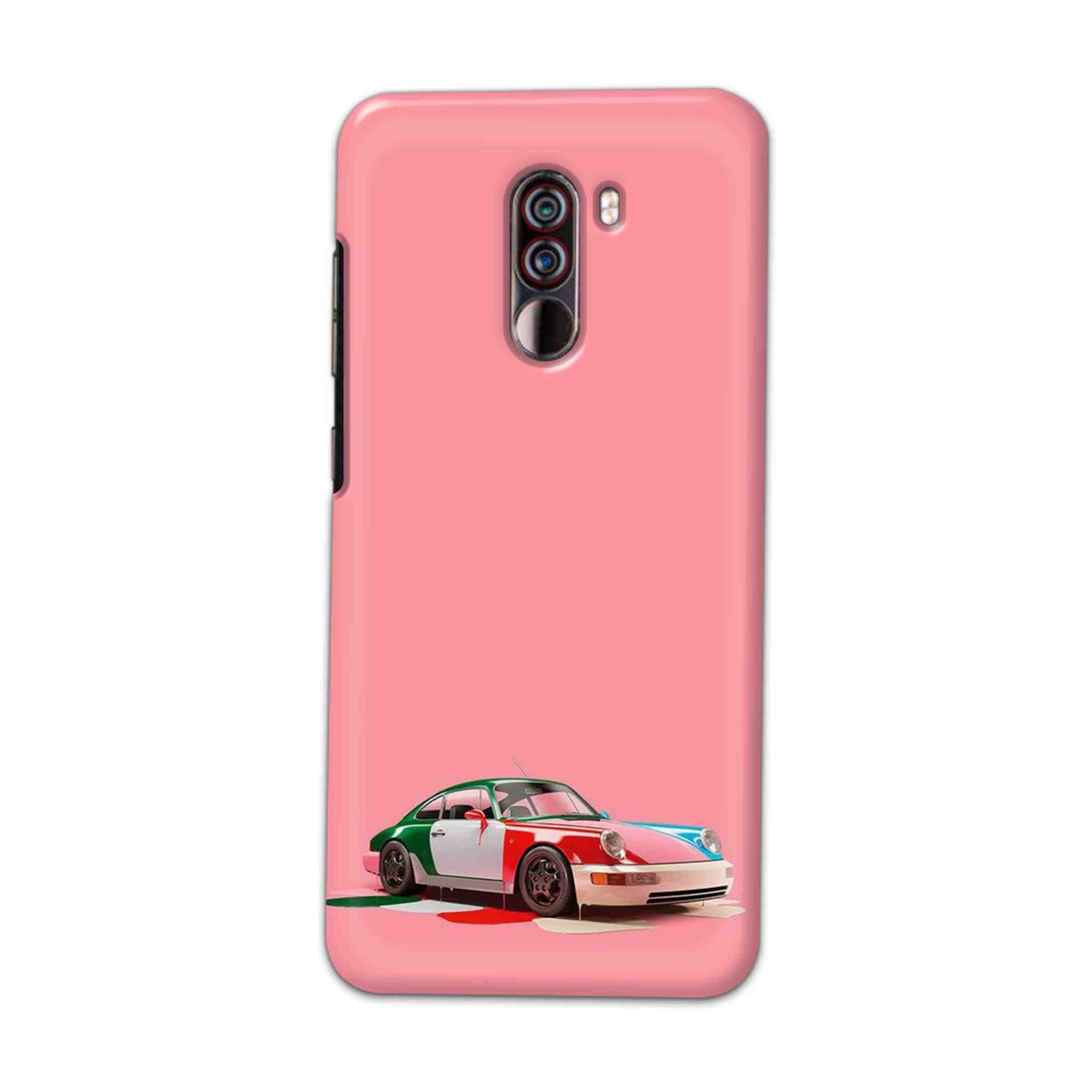 Buy Pink Porche Hard Back Mobile Phone Case Cover For Xiaomi Pocophone F1 Online