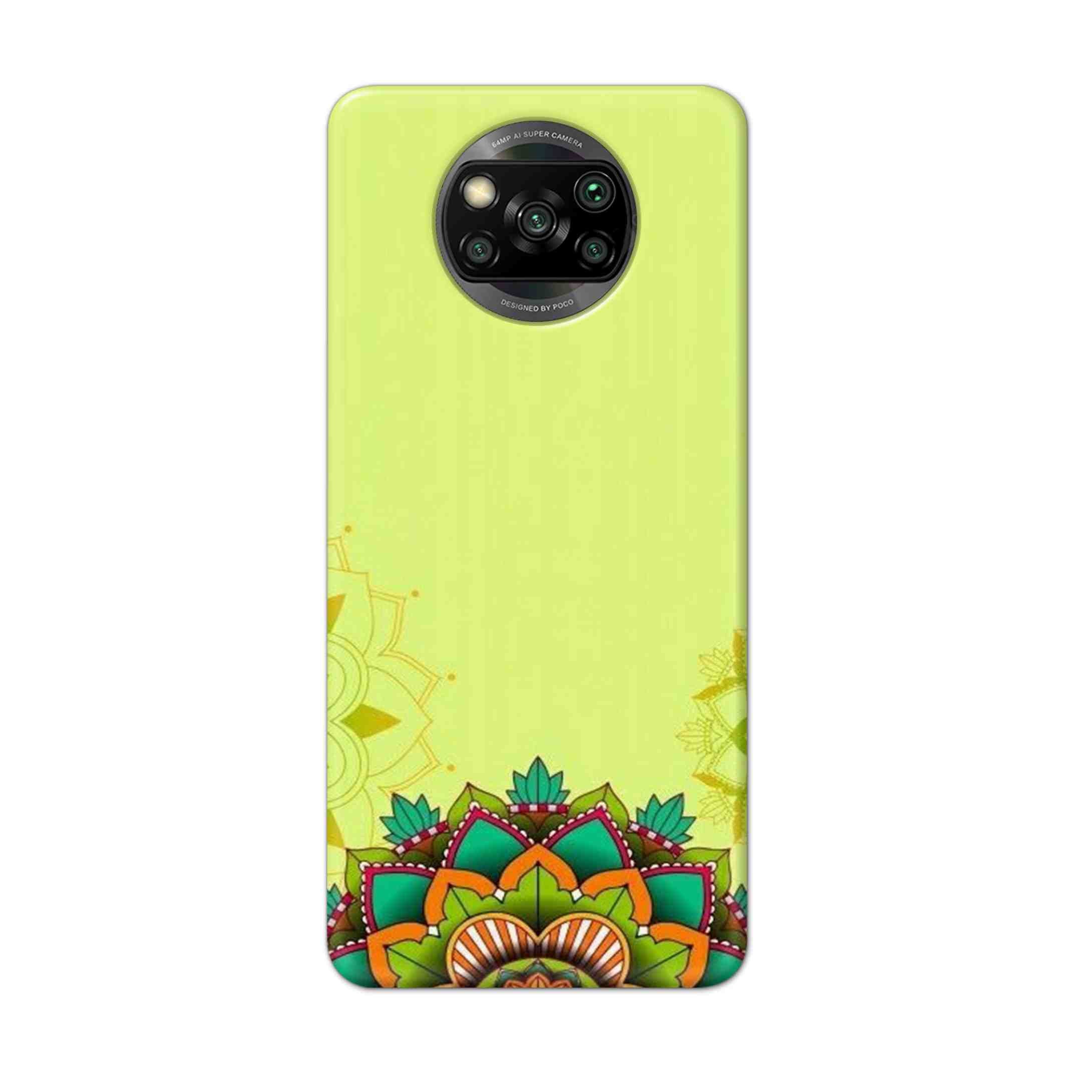 Buy Flower Mandala Hard Back Mobile Phone Case Cover For Pcoc X3 NFC Online