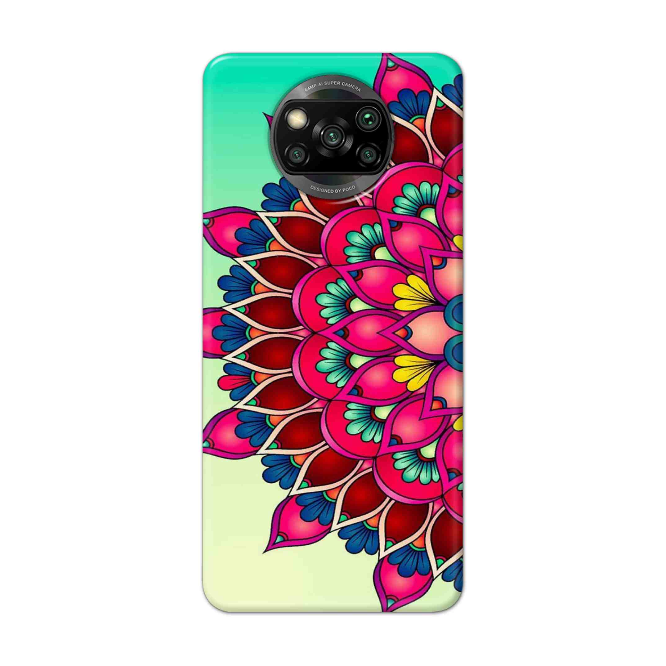 Buy Lotus Mandala Hard Back Mobile Phone Case Cover For Pcoc X3 NFC Online