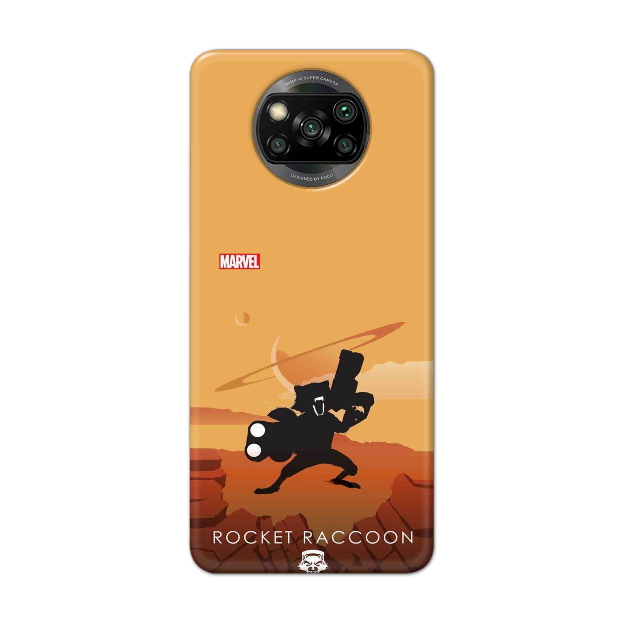 Buy Rocket Raccoon Hard Back Mobile Phone Case Cover For Pcoc X3 NFC Online