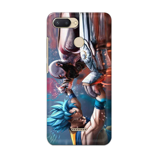 Buy Goku Vs Kratos Hard Back Mobile Phone Case/Cover For Xiaomi Redmi 6 Online