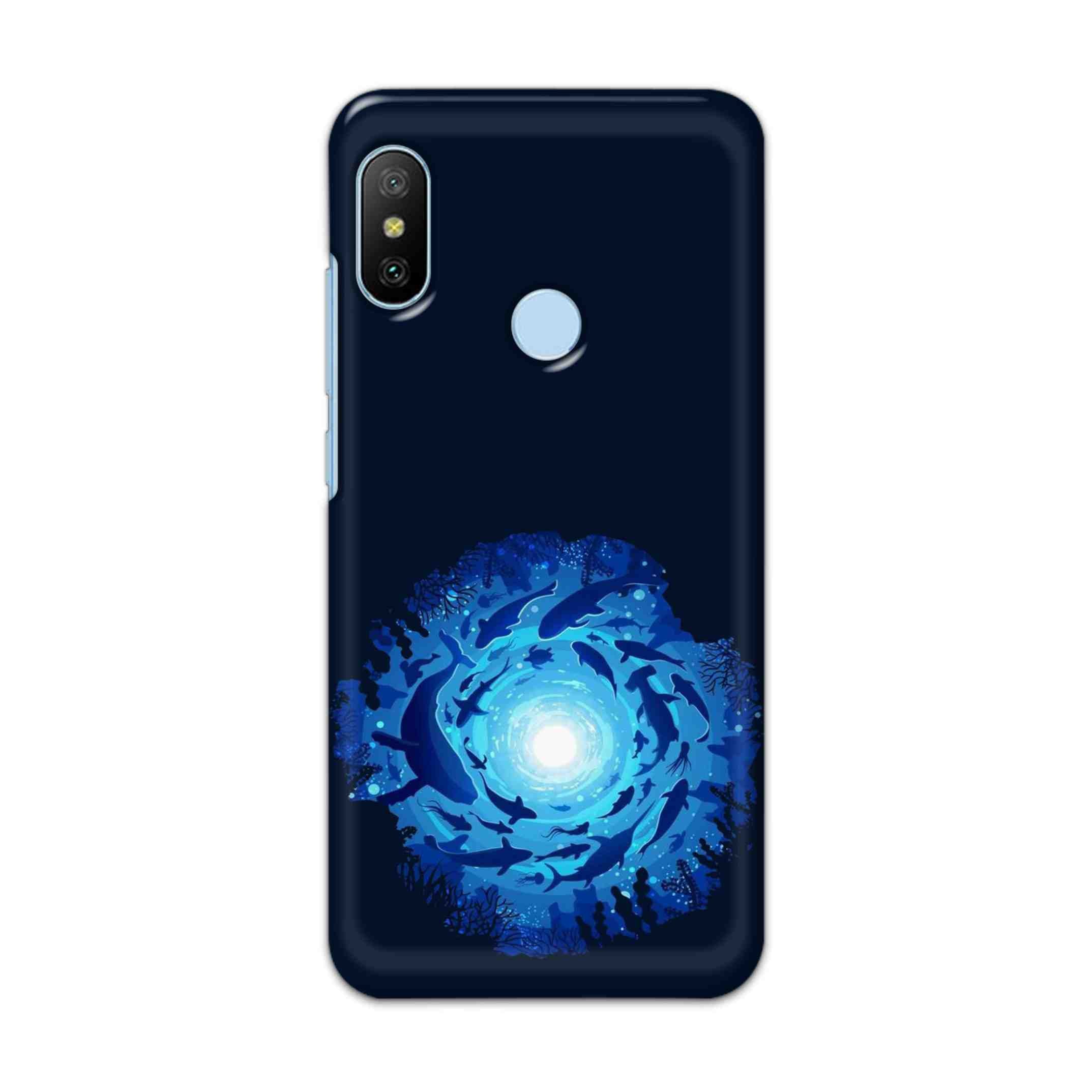Buy Blue Whale Hard Back Mobile Phone Case/Cover For Xiaomi Redmi 6 Pro Online
