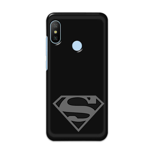 Buy Superman Logo Hard Back Mobile Phone Case/Cover For Xiaomi Redmi 6 Pro Online