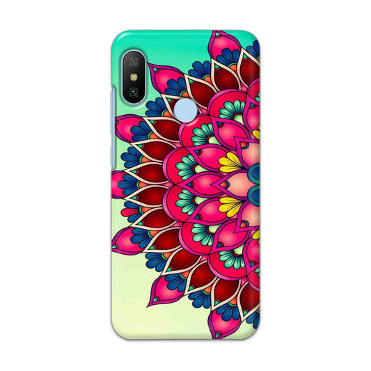 Buy Lotus Mandala Hard Back Mobile Phone Case/Cover For Xiaomi Redmi 6 Pro Online