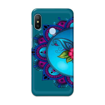 Buy Heart Mandala Hard Back Mobile Phone Case/Cover For Xiaomi Redmi 6 Pro Online