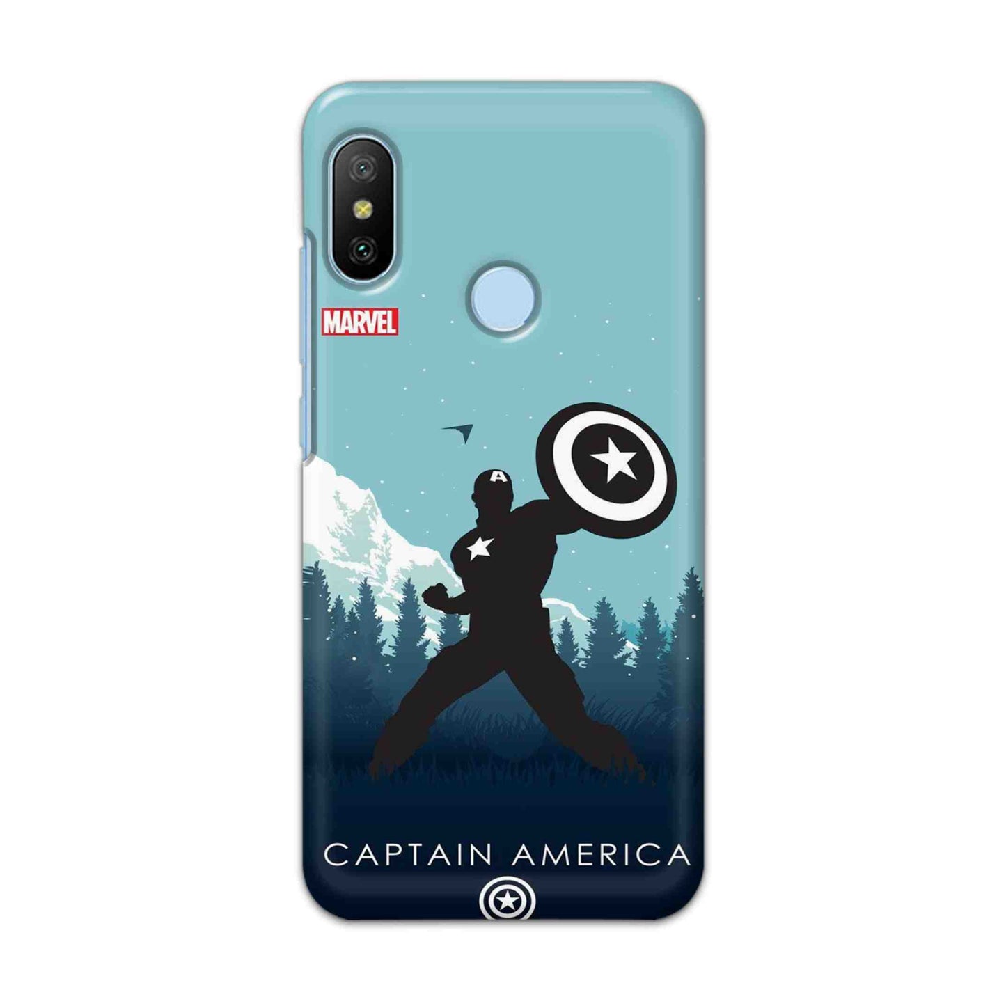 Buy Captain America Hard Back Mobile Phone Case/Cover For Xiaomi Redmi 6 Pro Online